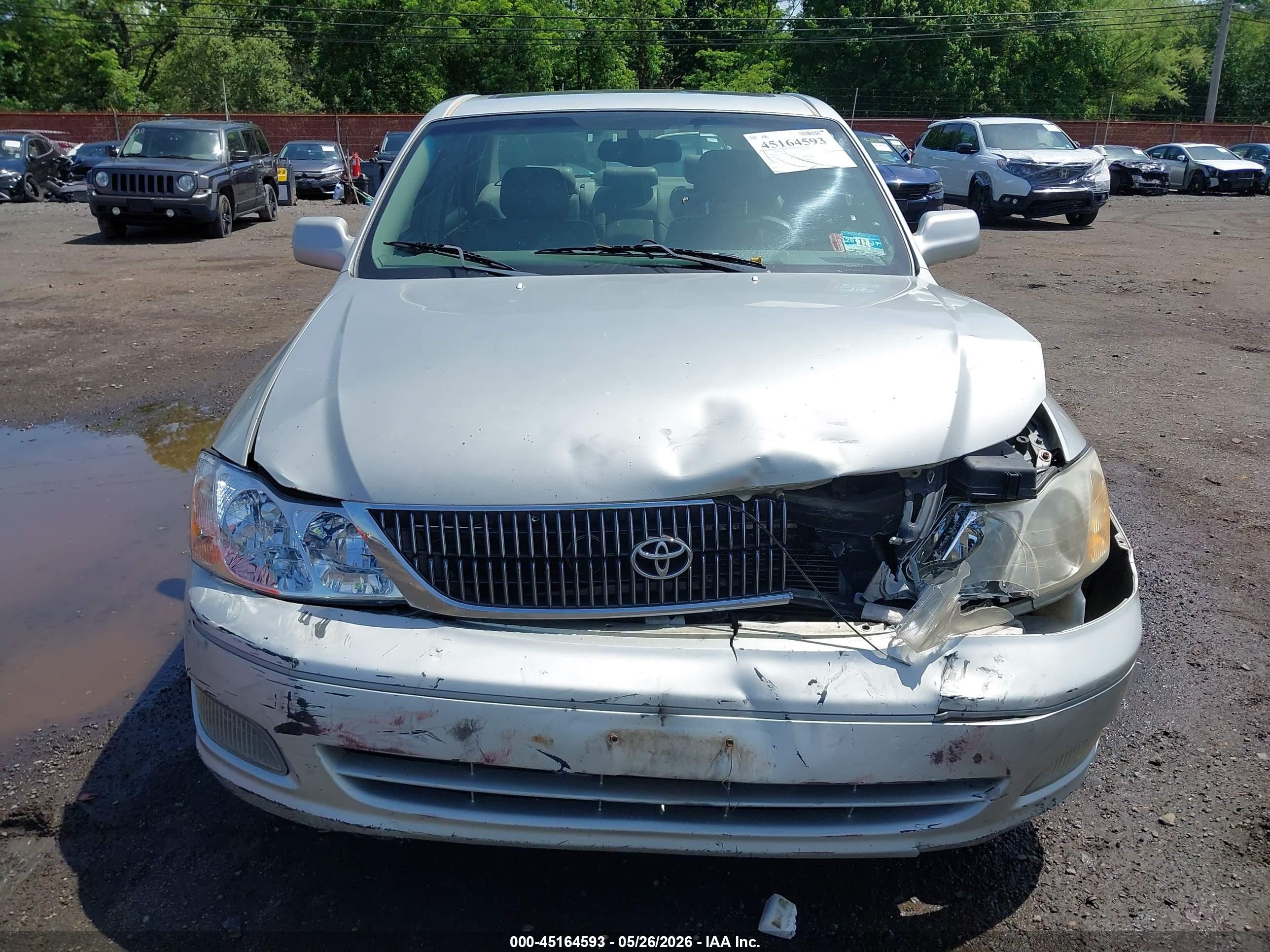 2000 Toyota Avalon Xls Серебряный vin: 4T1BF28B1YU022503