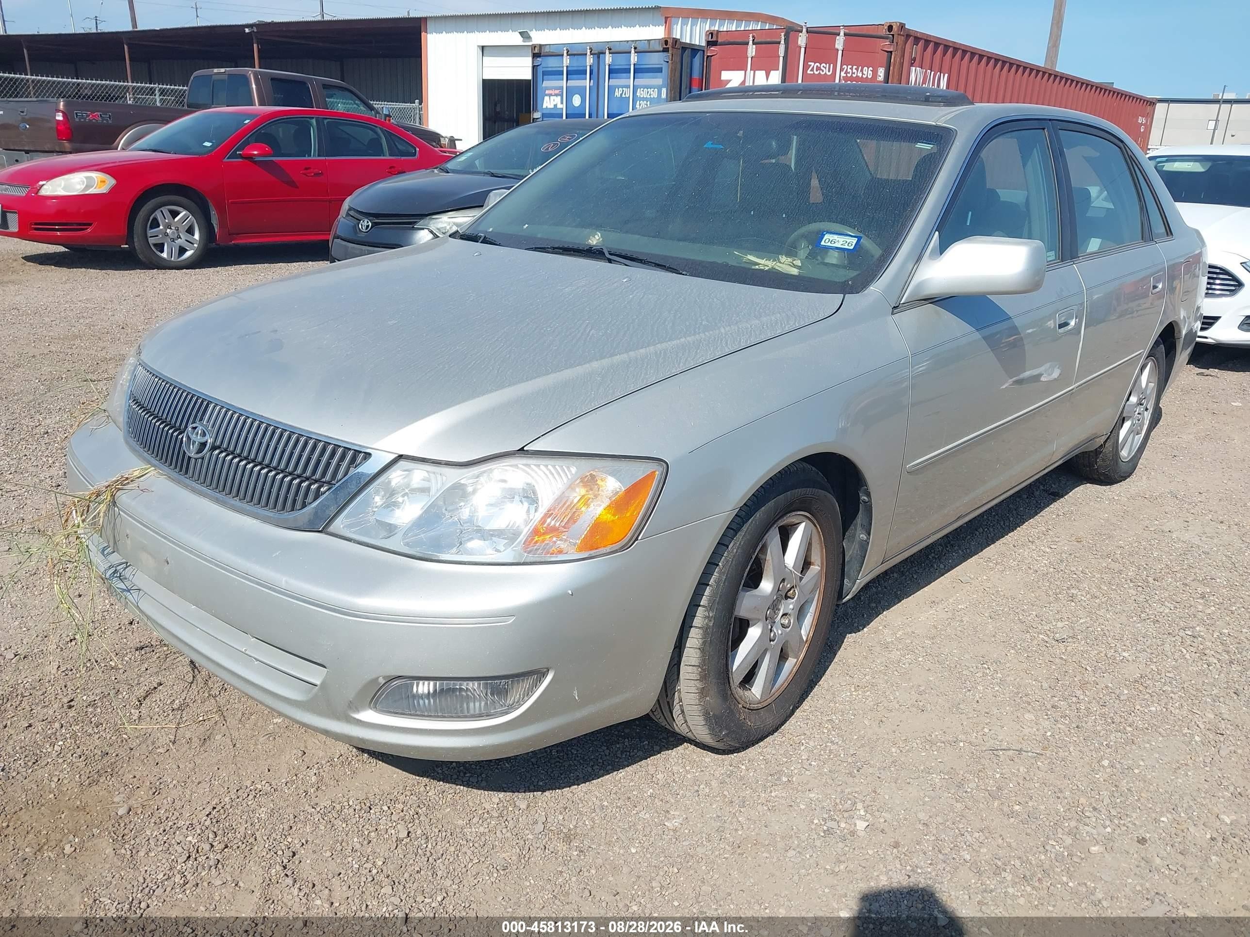 2000 Toyota Avalon Xls Tan vin: 4T1BF28B1YU040774