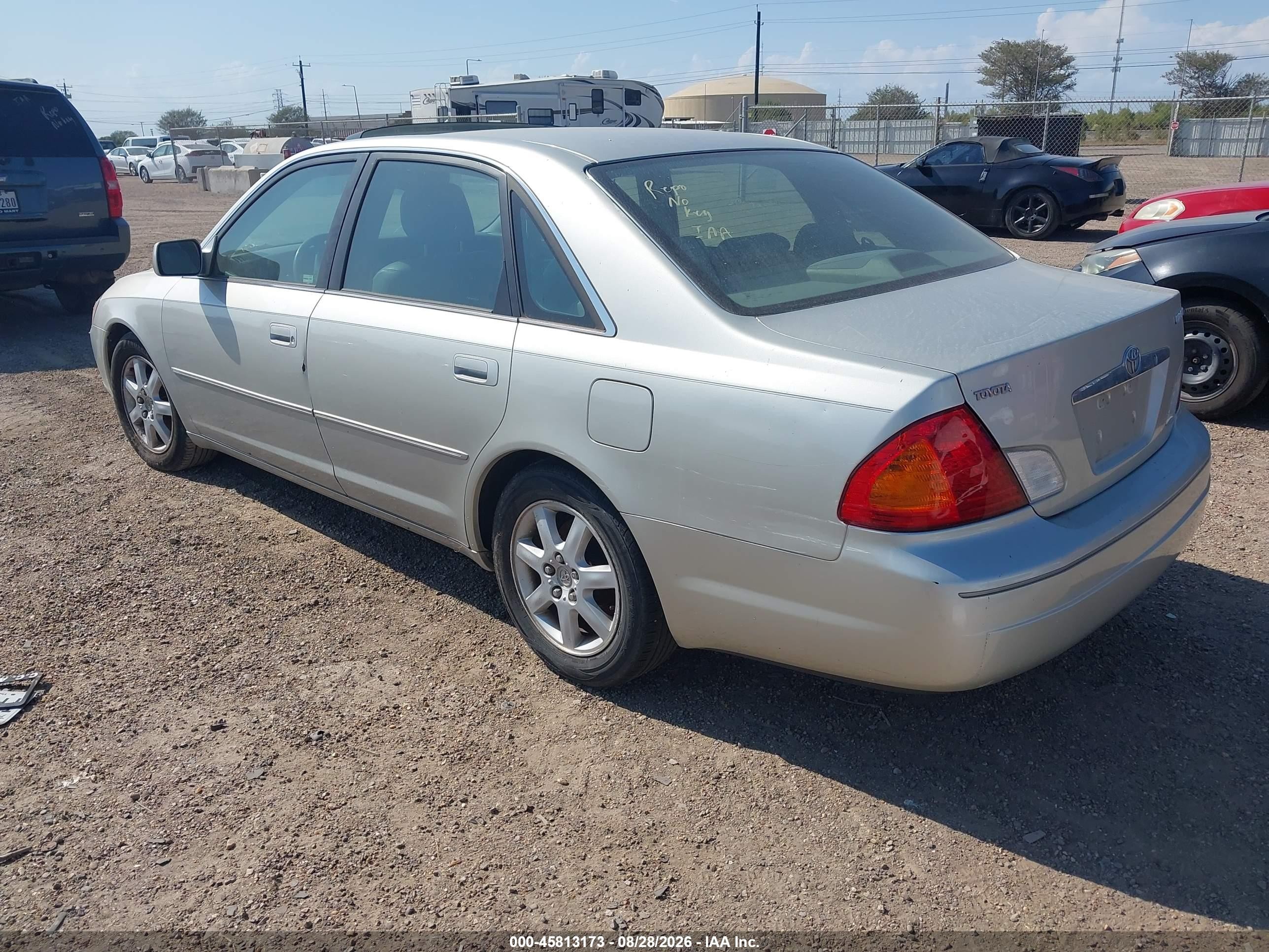 2000 Toyota Avalon Xls Tan vin: 4T1BF28B1YU040774
