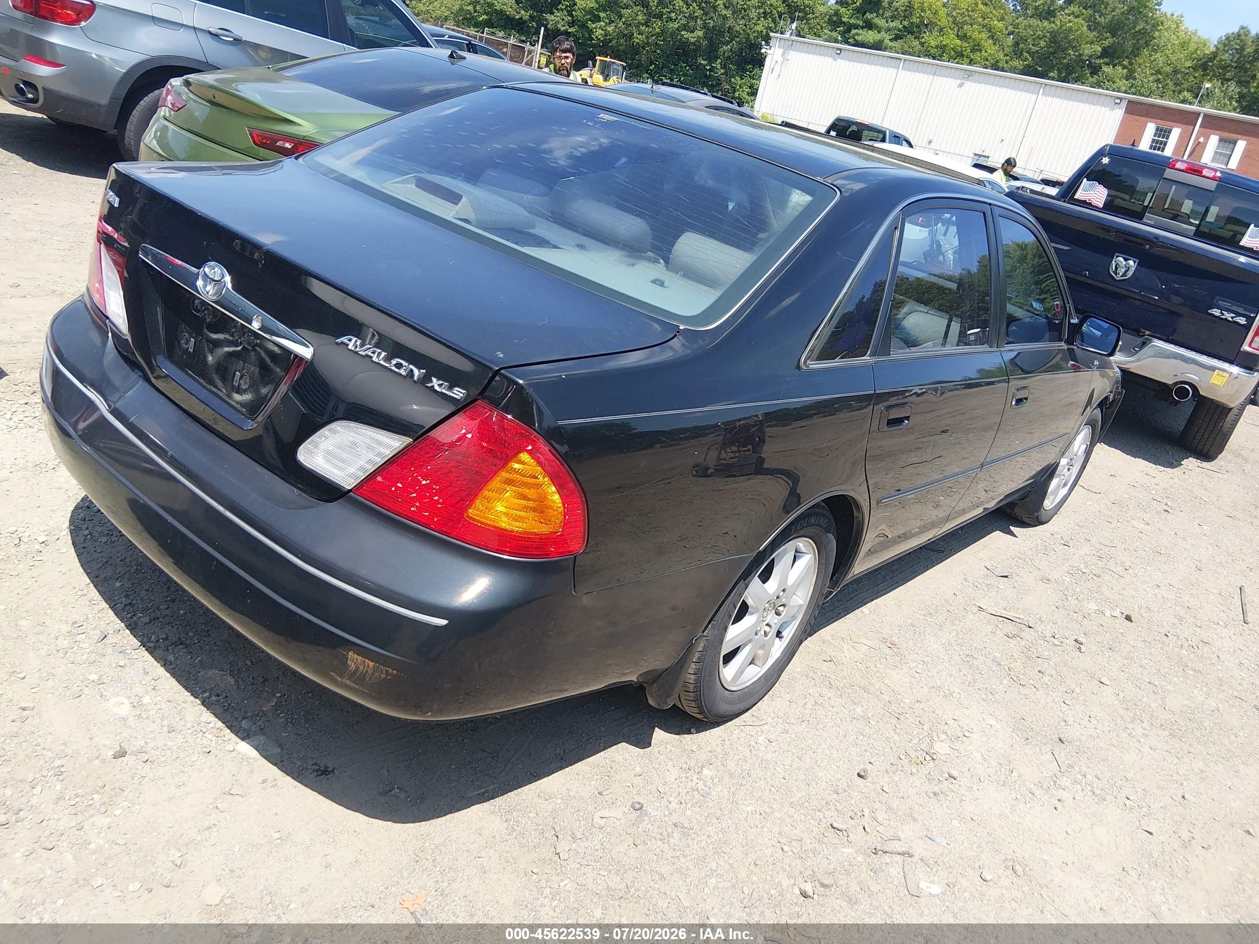 2000 Toyota Avalon Xls Black vin: 4T1BF28B1YU075735