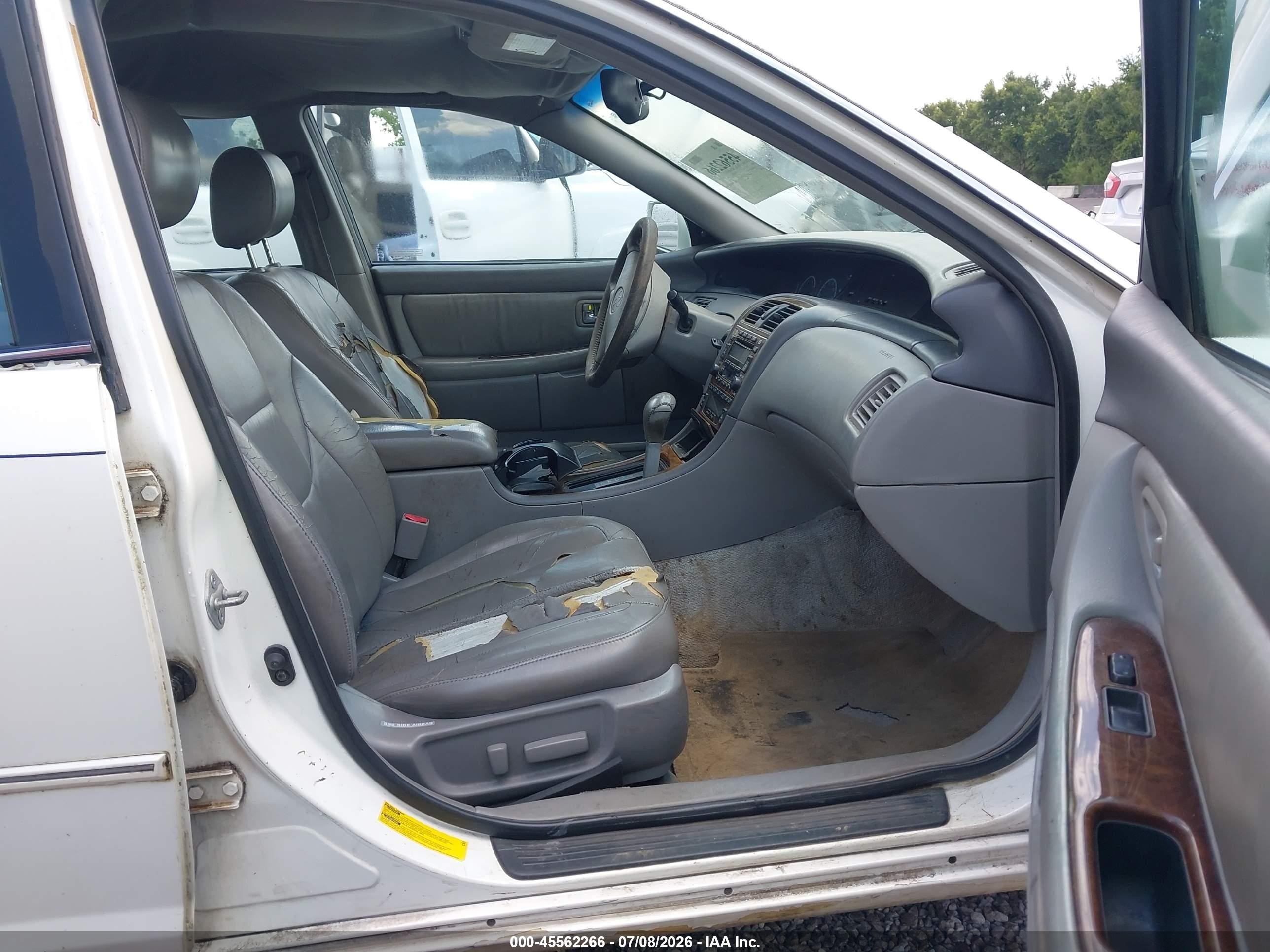 2000 Toyota Avalon Xls White vin: 4T1BF28B1YU077632