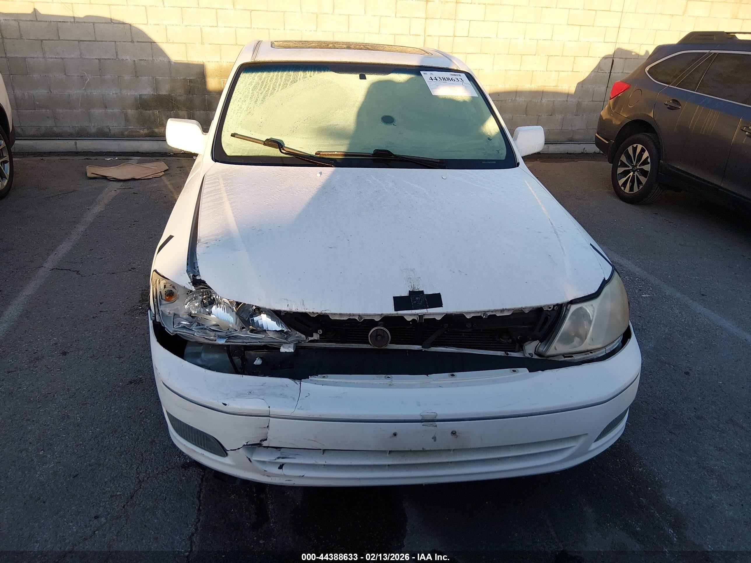 2000 Toyota Avalon Xls Белый vin: 4T1BF28B1YU103744