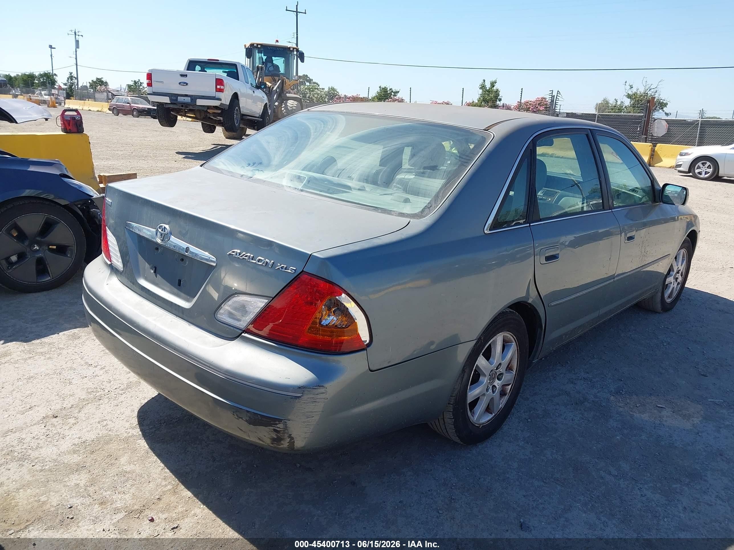 2001 Toyota Avalon Xls Gray vin: 4T1BF28B21U136757