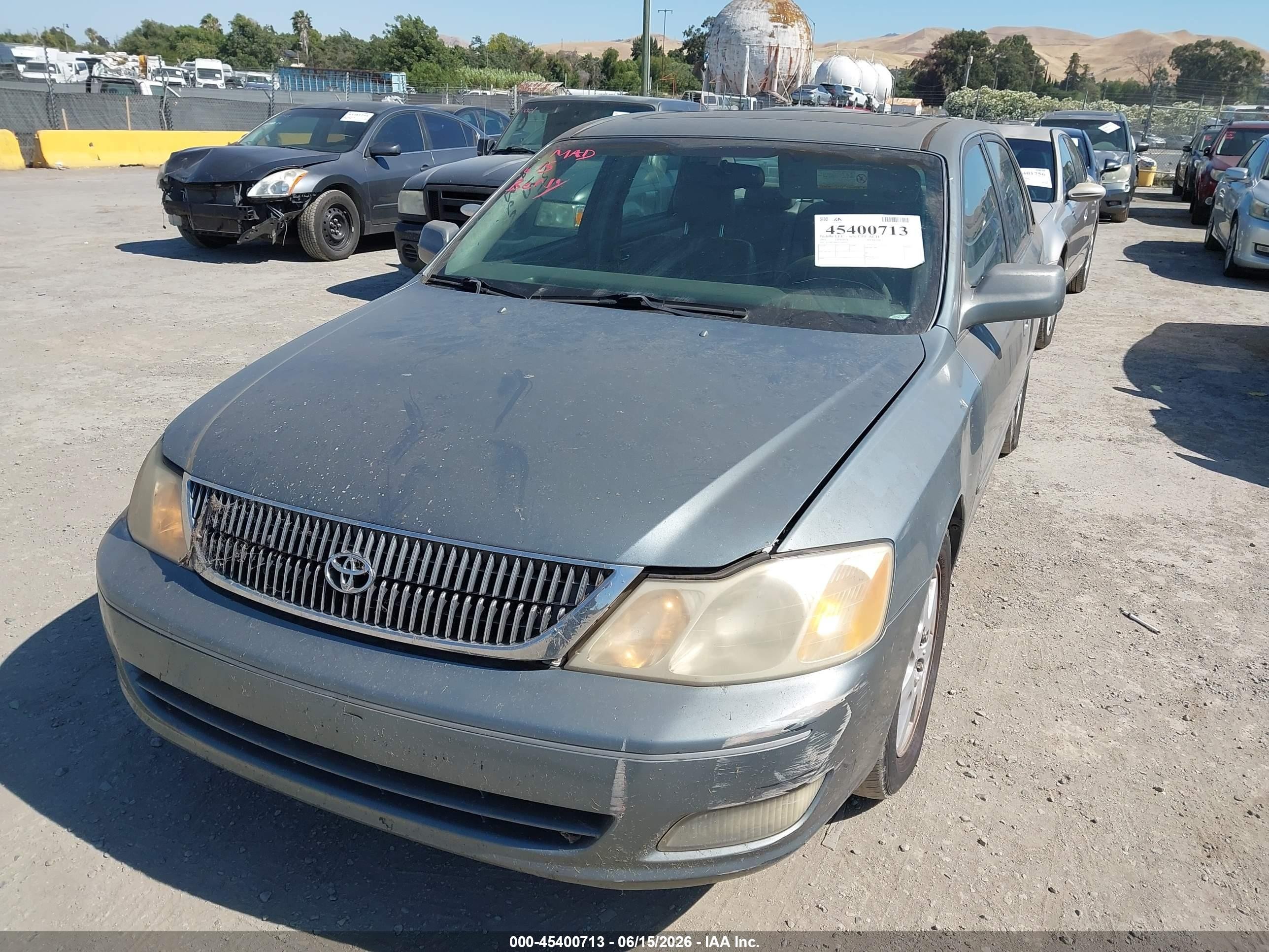 2001 Toyota Avalon Xls Gray vin: 4T1BF28B21U136757