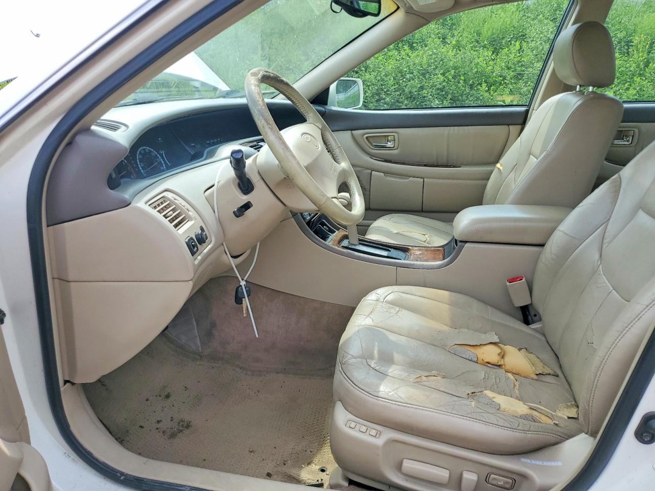 2001 Toyota Avalon Xls White vin: 4T1BF28B21U160671
