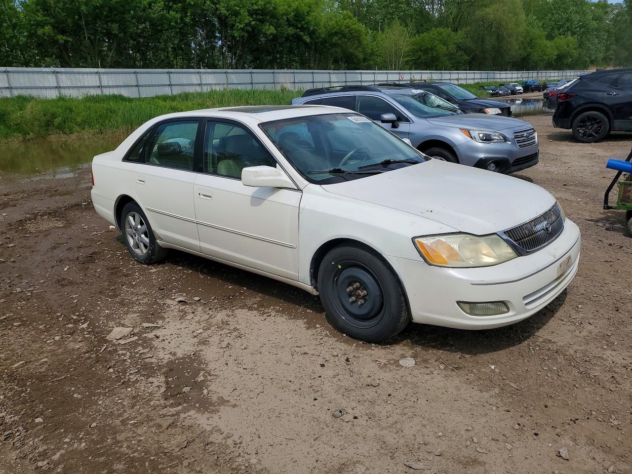 2001 Toyota Avalon Xls White vin: 4T1BF28B21U160671