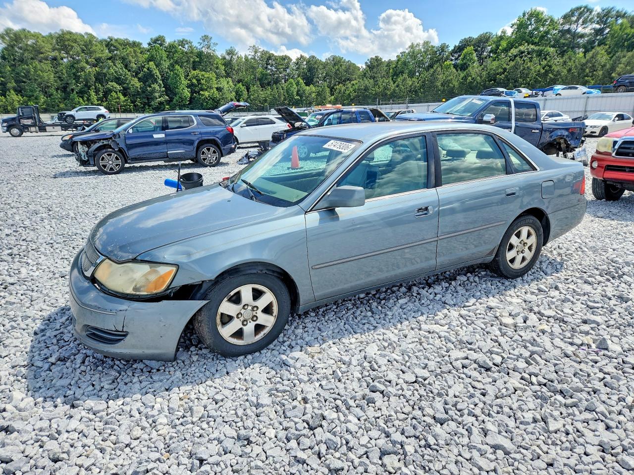 2001 Toyota Avalon Xl Turquoise vin: 4T1BF28B21U178295
