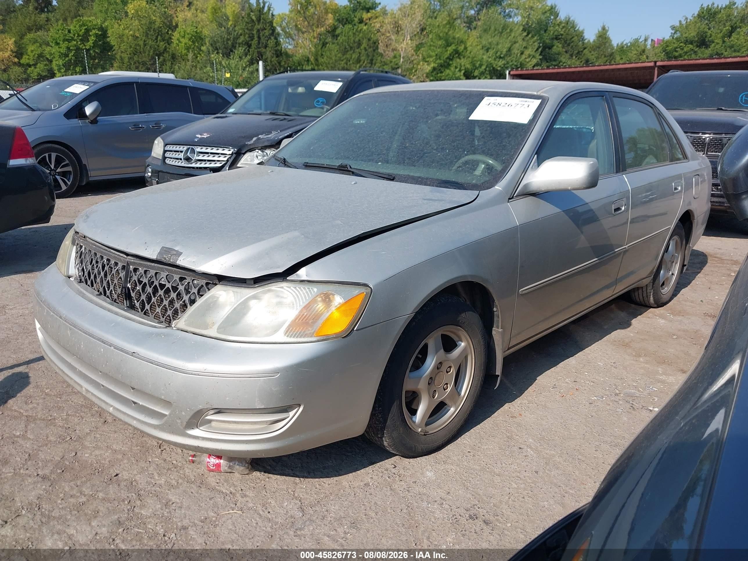 2001 Toyota Avalon Xl/xls Silver vin: 4T1BF28B21U184663