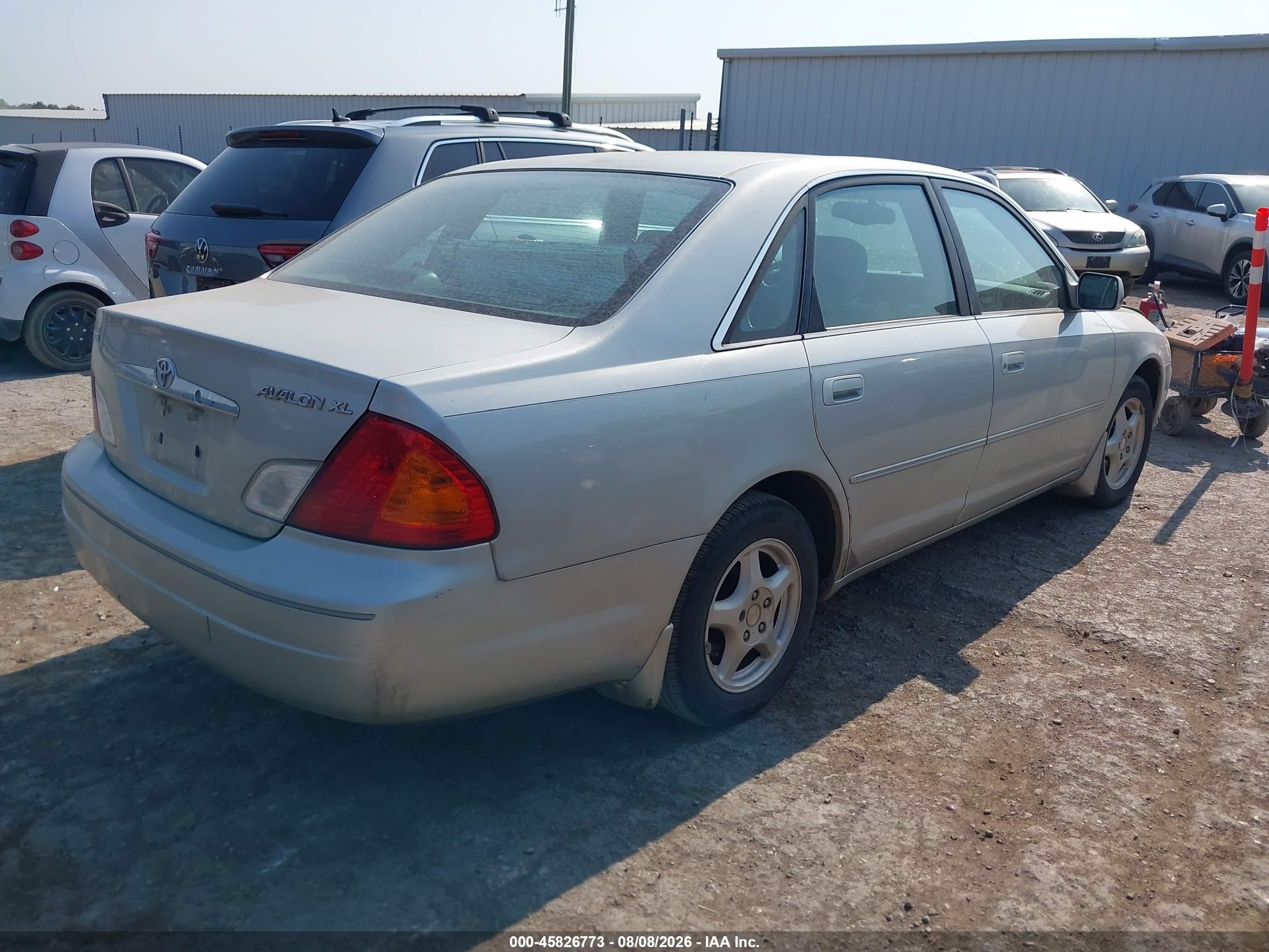 2001 Toyota Avalon Xl/xls Silver vin: 4T1BF28B21U184663