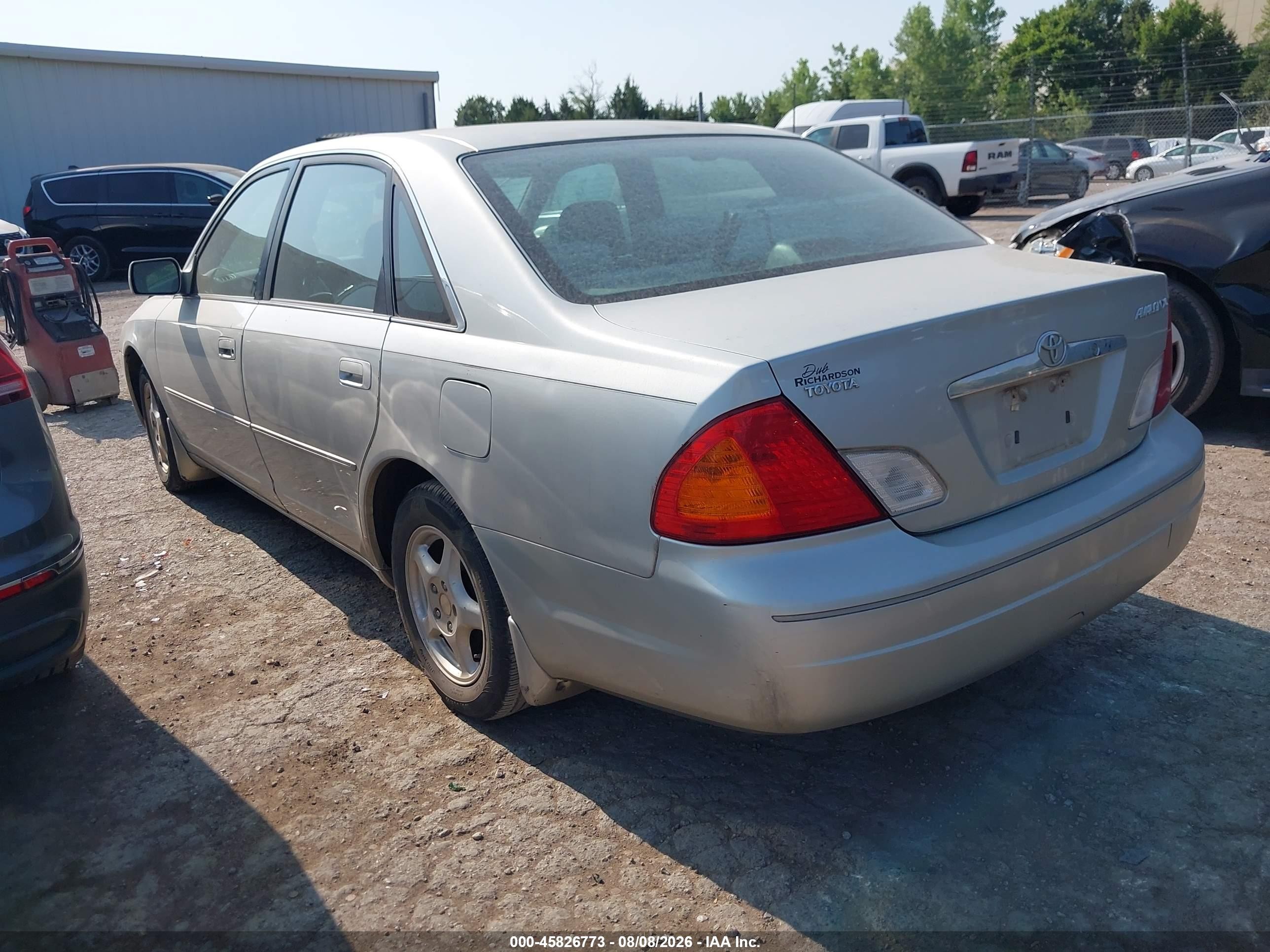 2001 Toyota Avalon Xl/xls Silver vin: 4T1BF28B21U184663