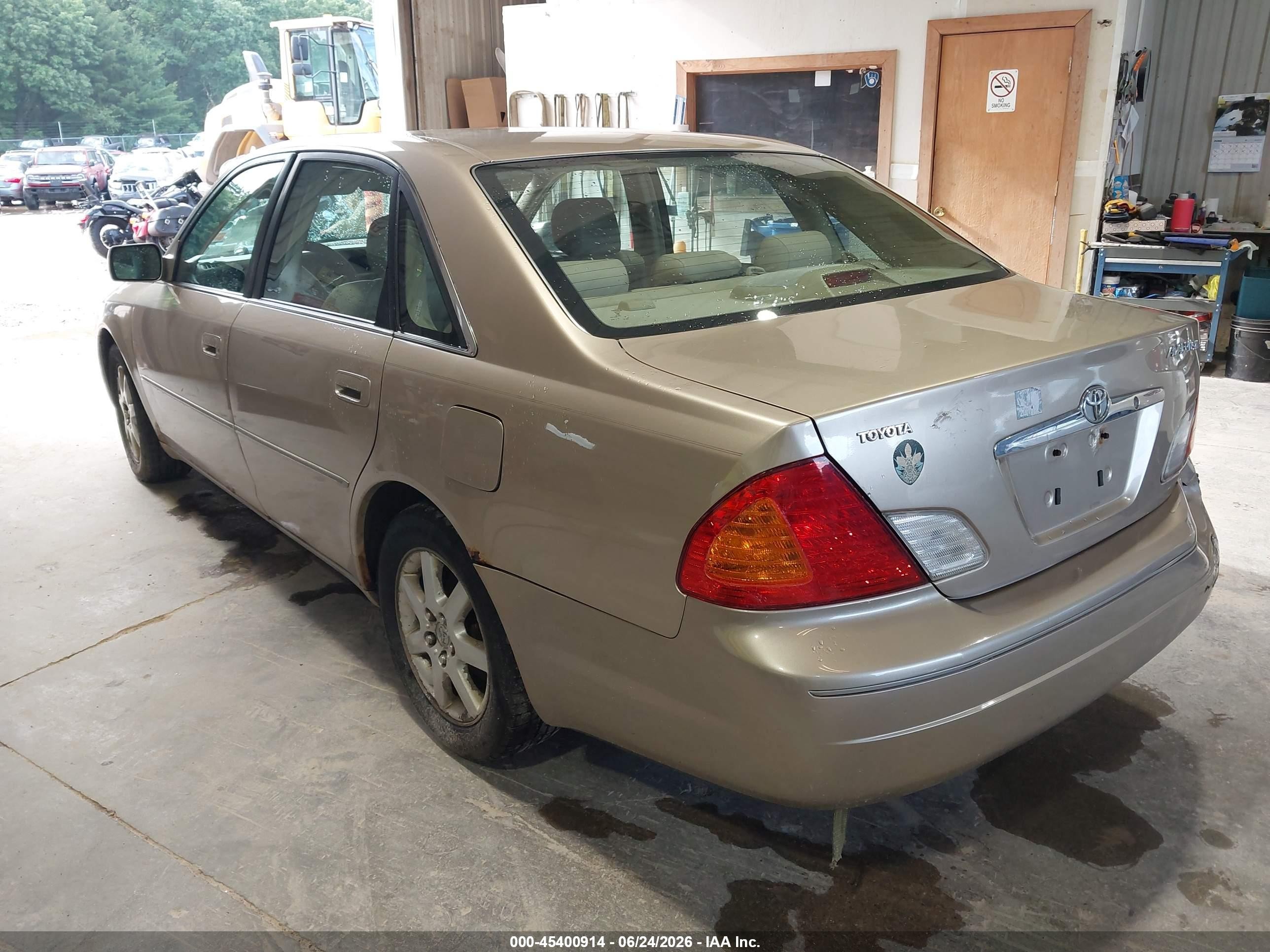 2002 Toyota Avalon Xls Beige vin: 4T1BF28B22U199519