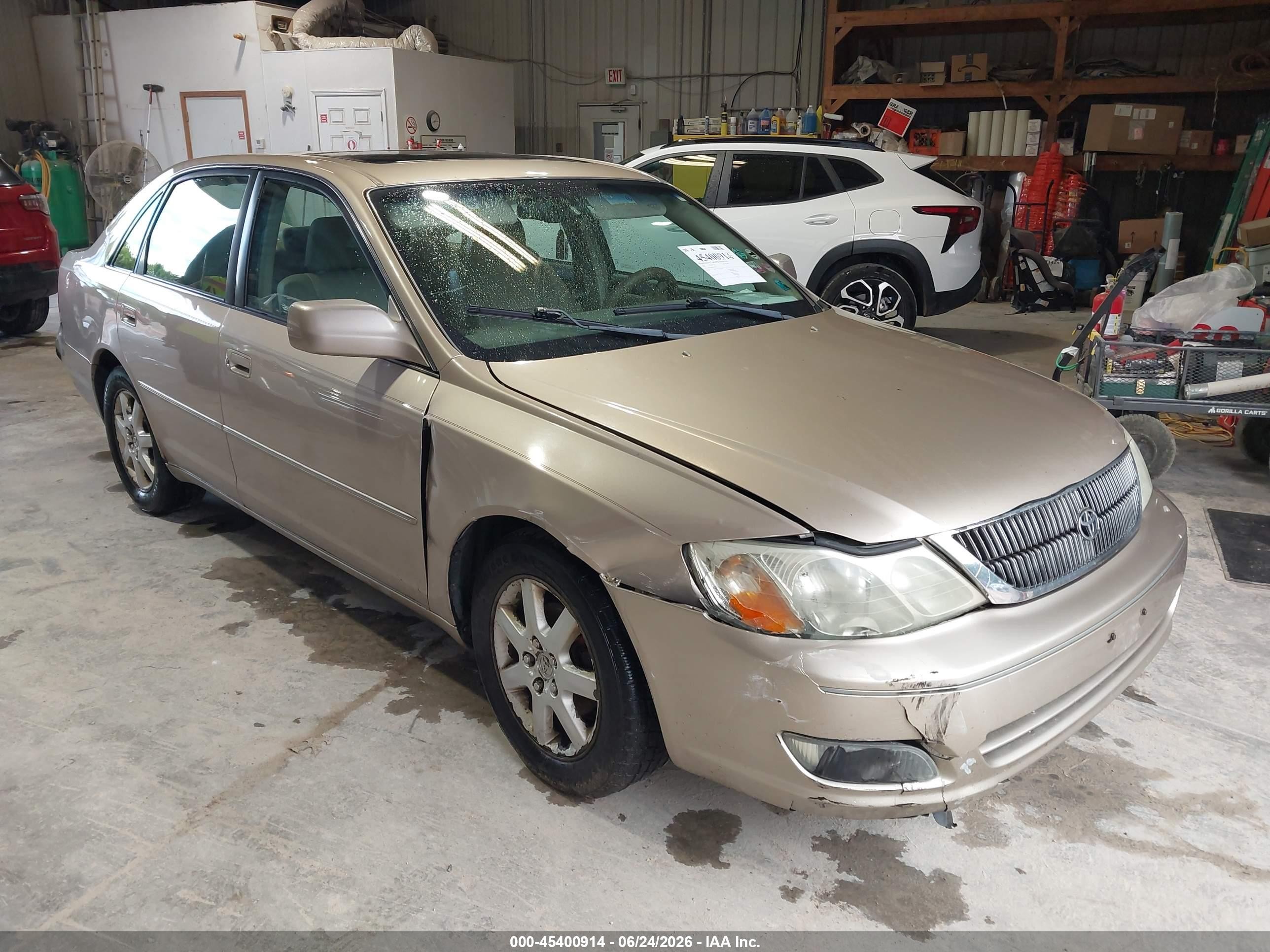 2002 Toyota Avalon Xls Beige vin: 4T1BF28B22U199519