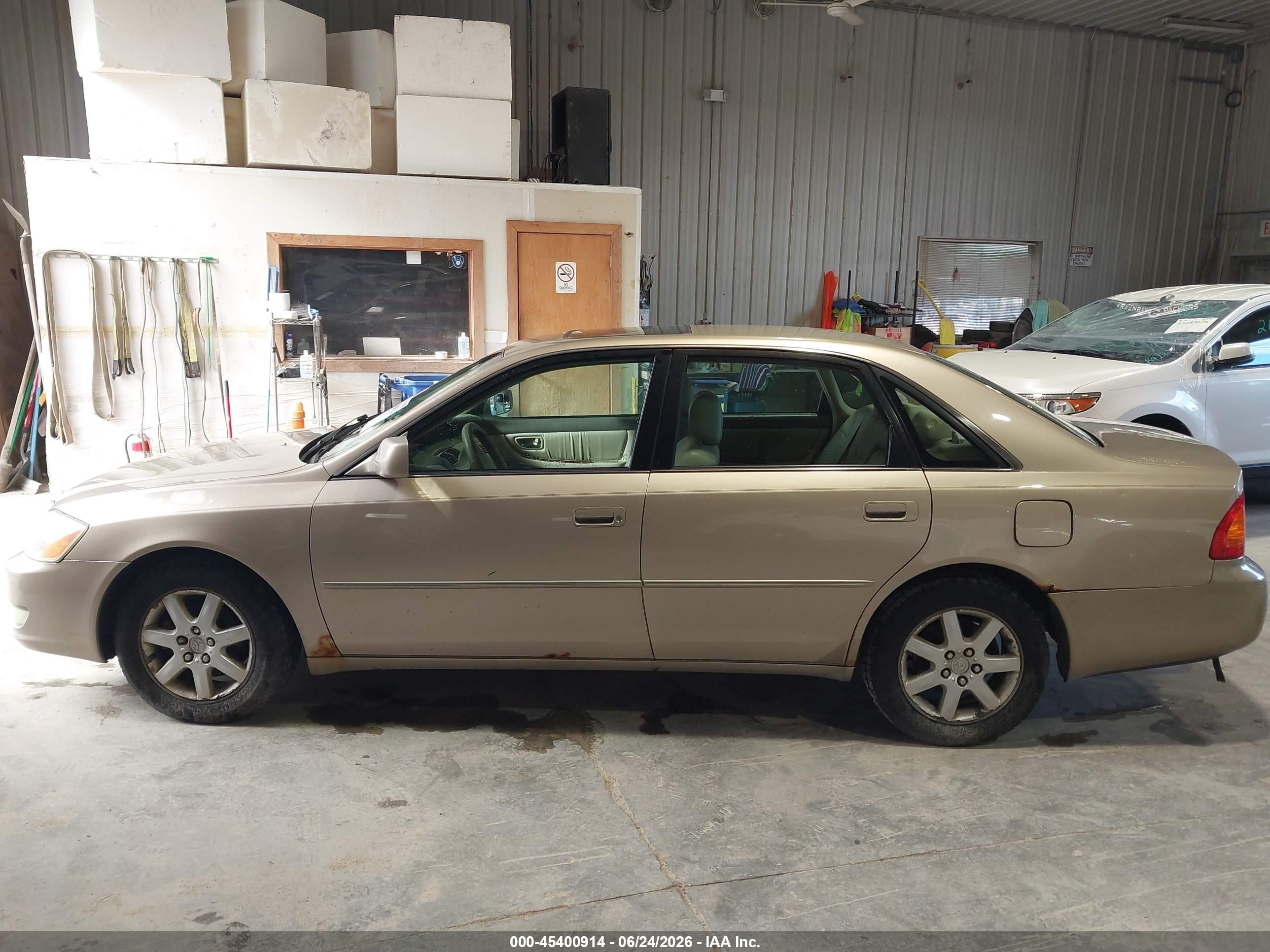 2002 Toyota Avalon Xls Beige vin: 4T1BF28B22U199519