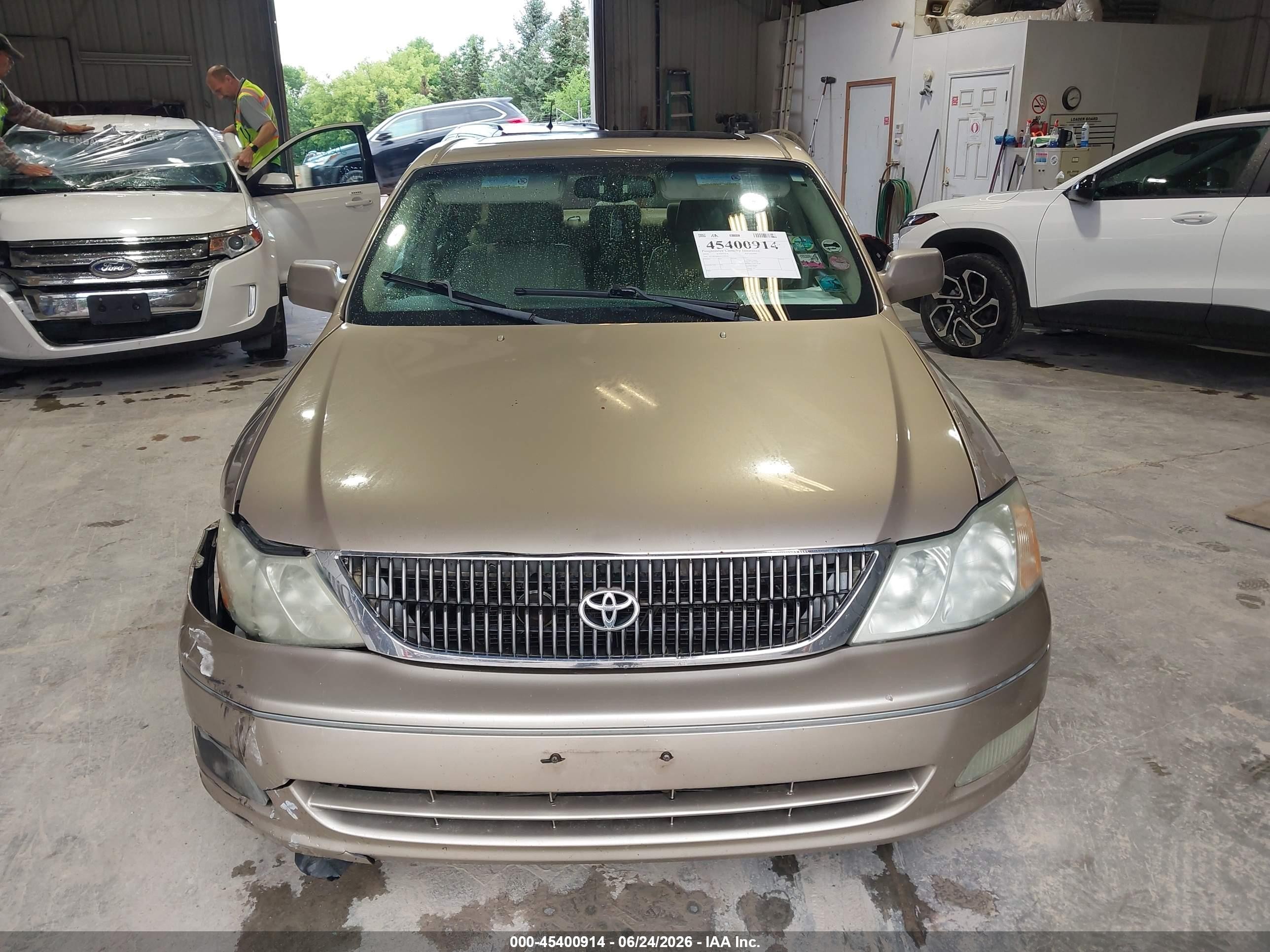 2002 Toyota Avalon Xls Beige vin: 4T1BF28B22U199519