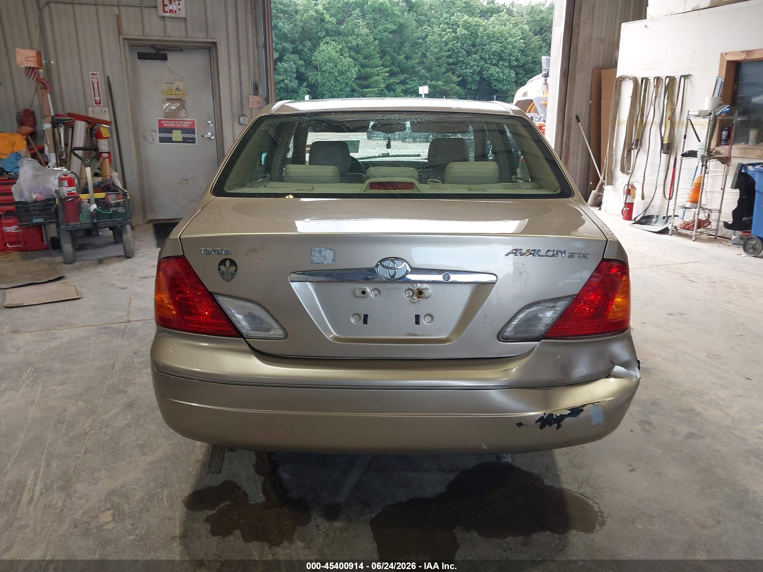 2002 Toyota Avalon Xls Beige vin: 4T1BF28B22U199519