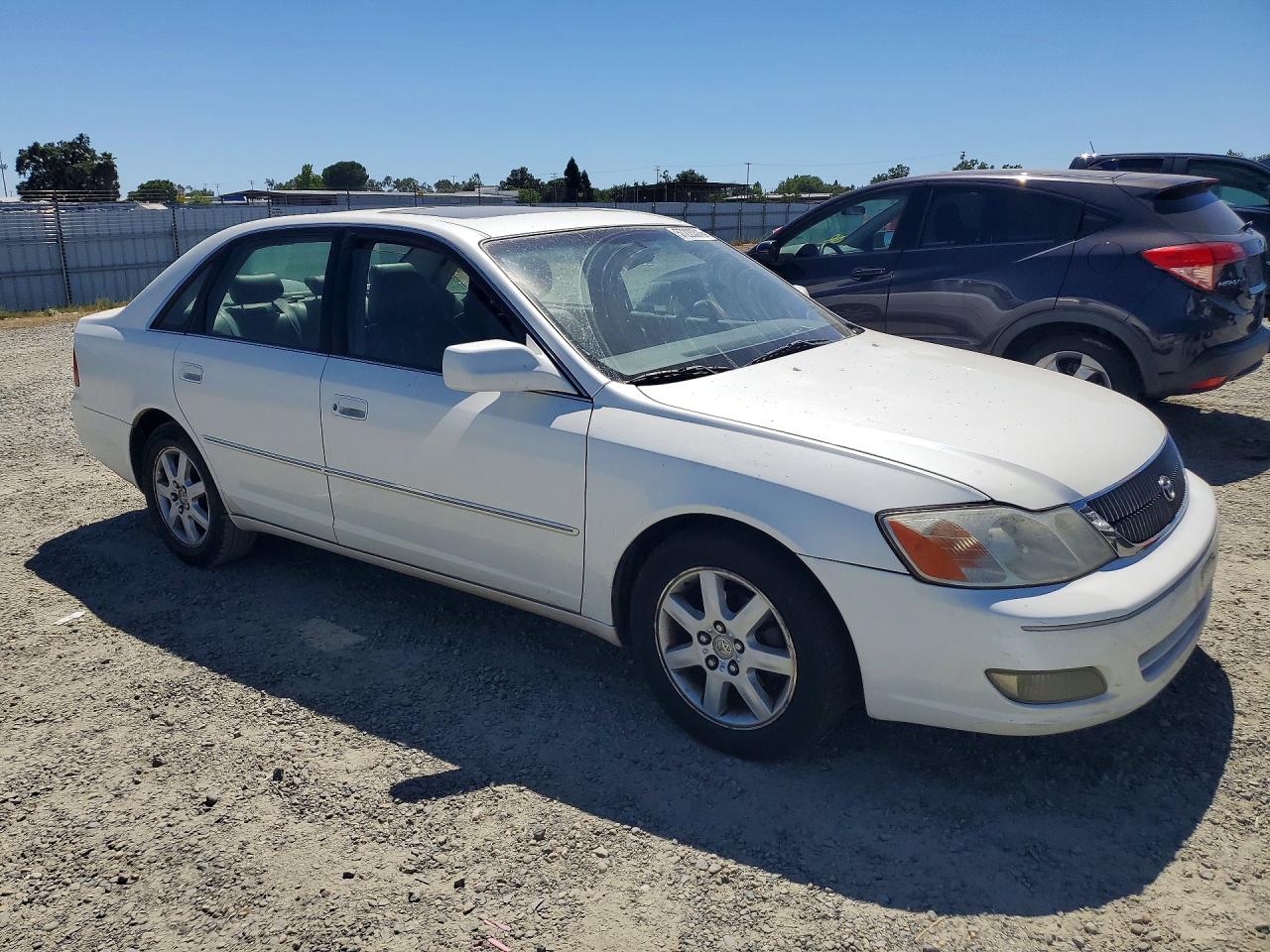 2002 Toyota Avalon Xls White vin: 4T1BF28B22U253272