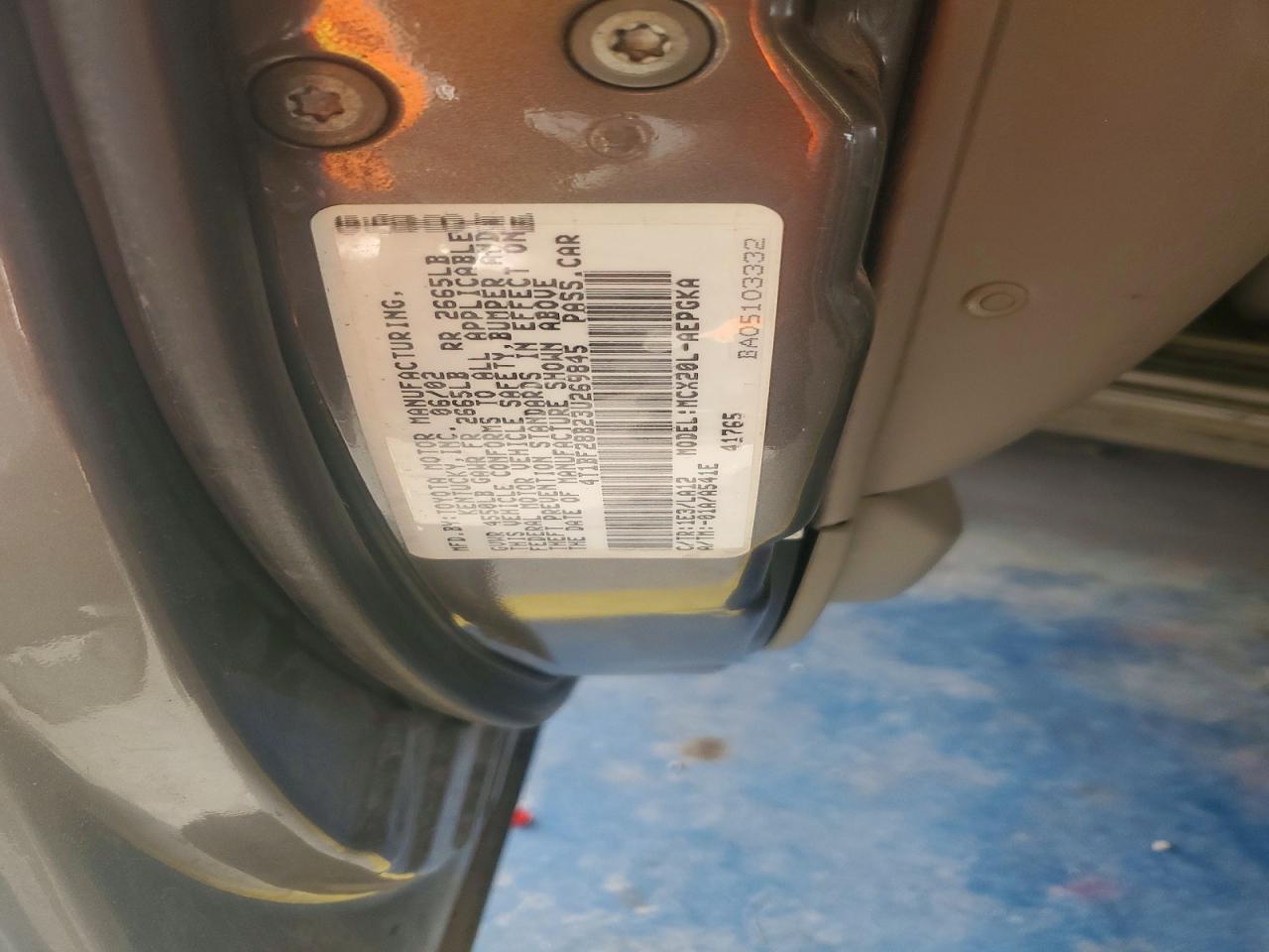 2003 Toyota Avalon Xl Gray vin: 4T1BF28B23U269845