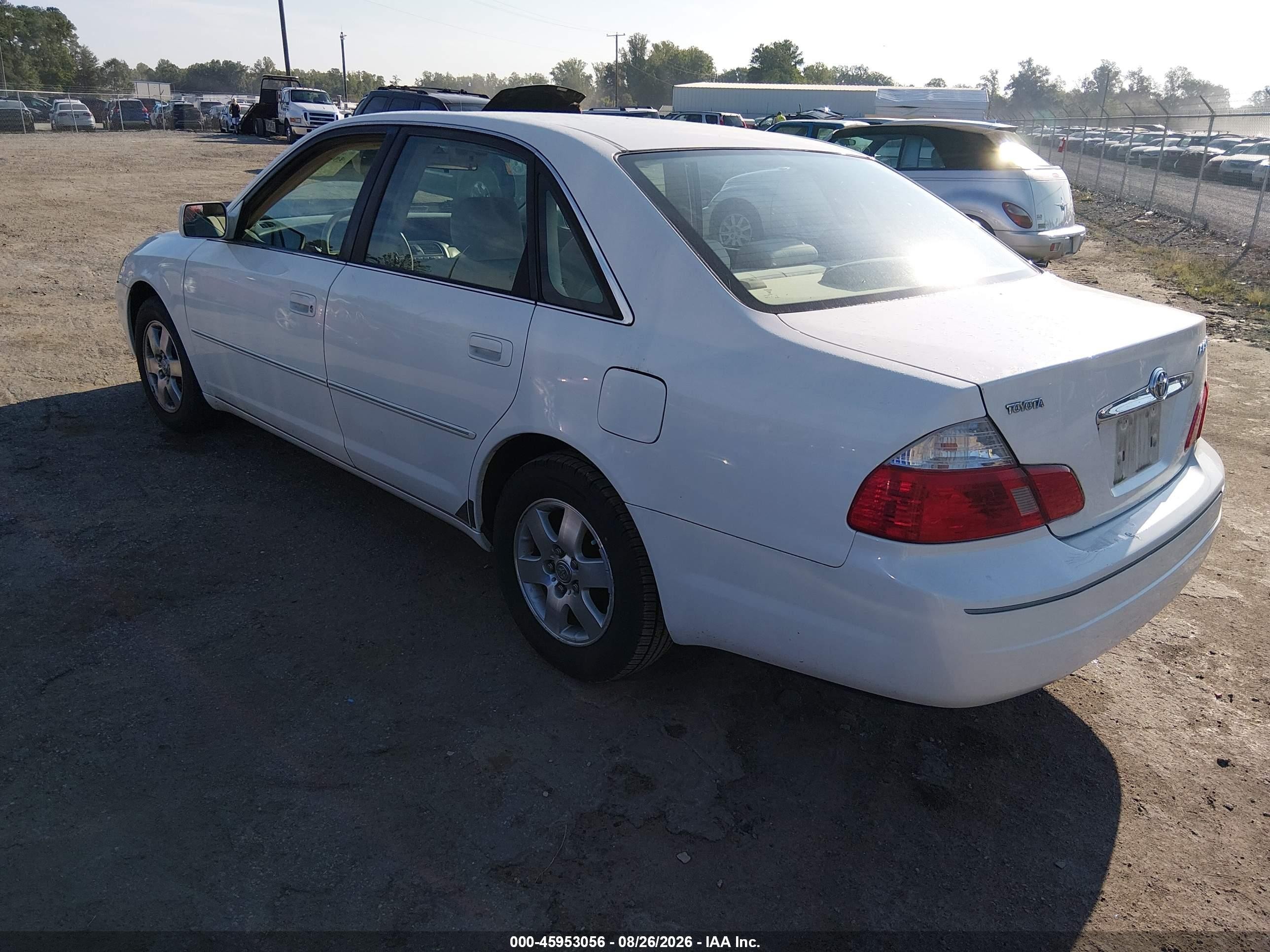 2003 Toyota Avalon Xl White vin: 4T1BF28B23U290940