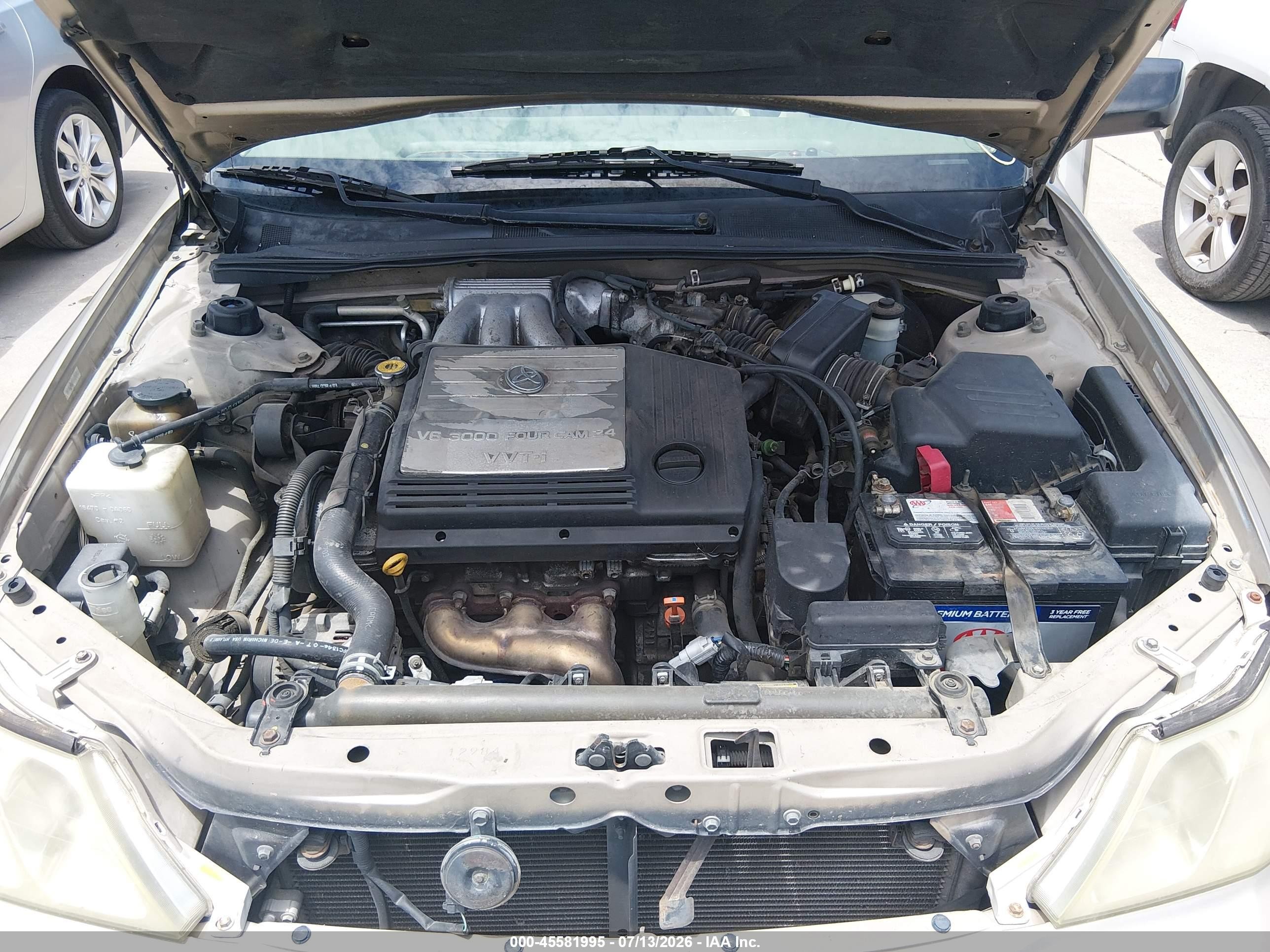 2003 Toyota Avalon Xls Золотой vin: 4T1BF28B23U320308