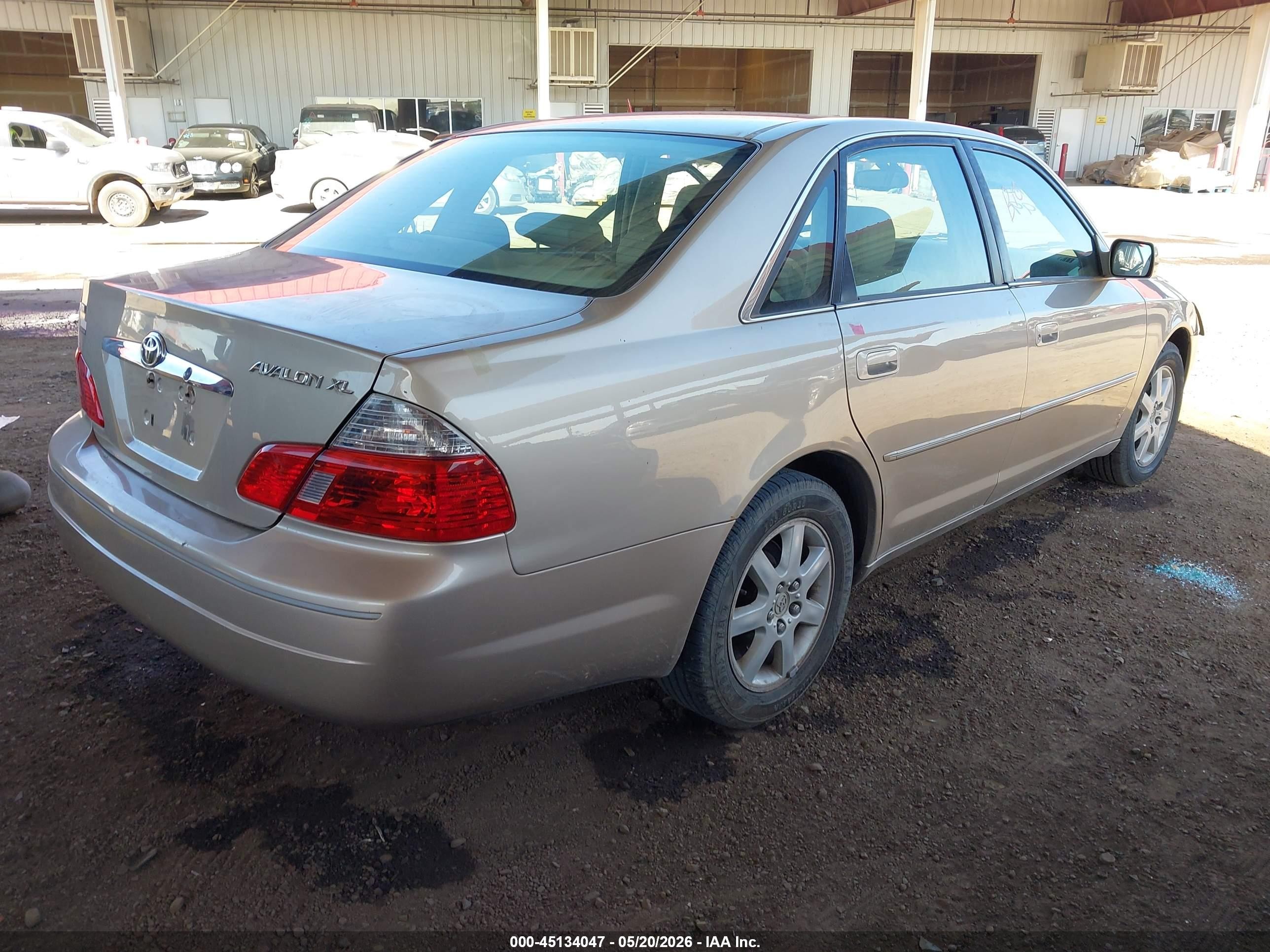 2004 Toyota Avalon Xl Beige vin: 4T1BF28B24U356999