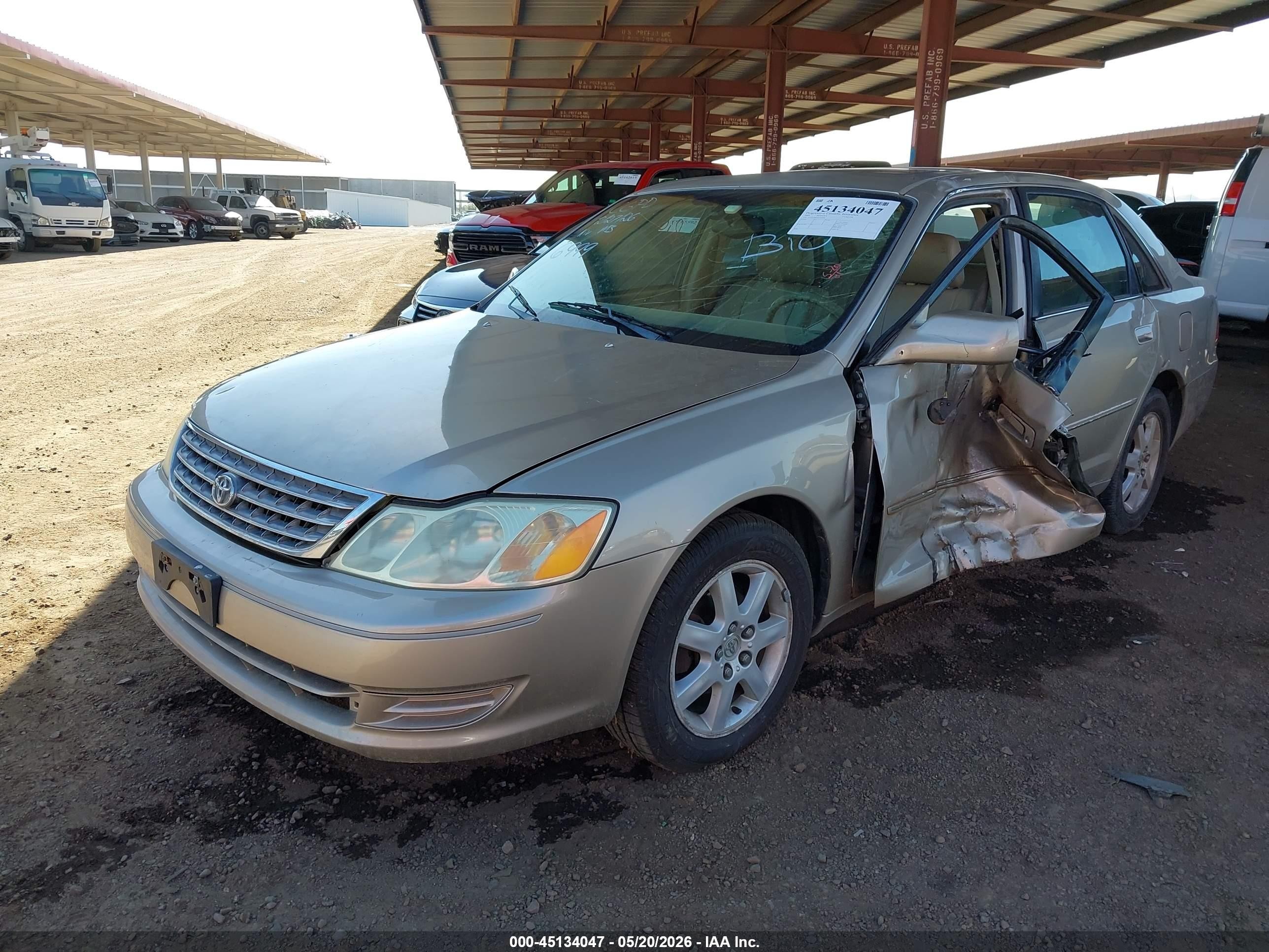 2004 Toyota Avalon Xl Beige vin: 4T1BF28B24U356999