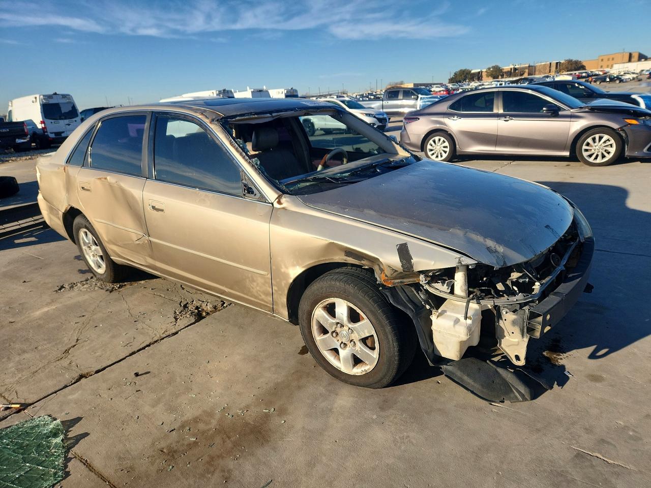 2000 Toyota Avalon Xl Tan vin: 4T1BF28B2YU005550