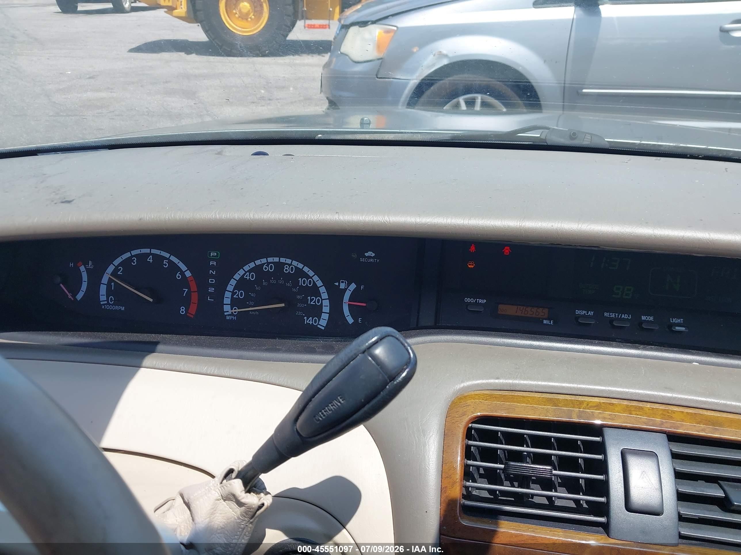 2000 Toyota Avalon Xls Gray vin: 4T1BF28B2YU022753