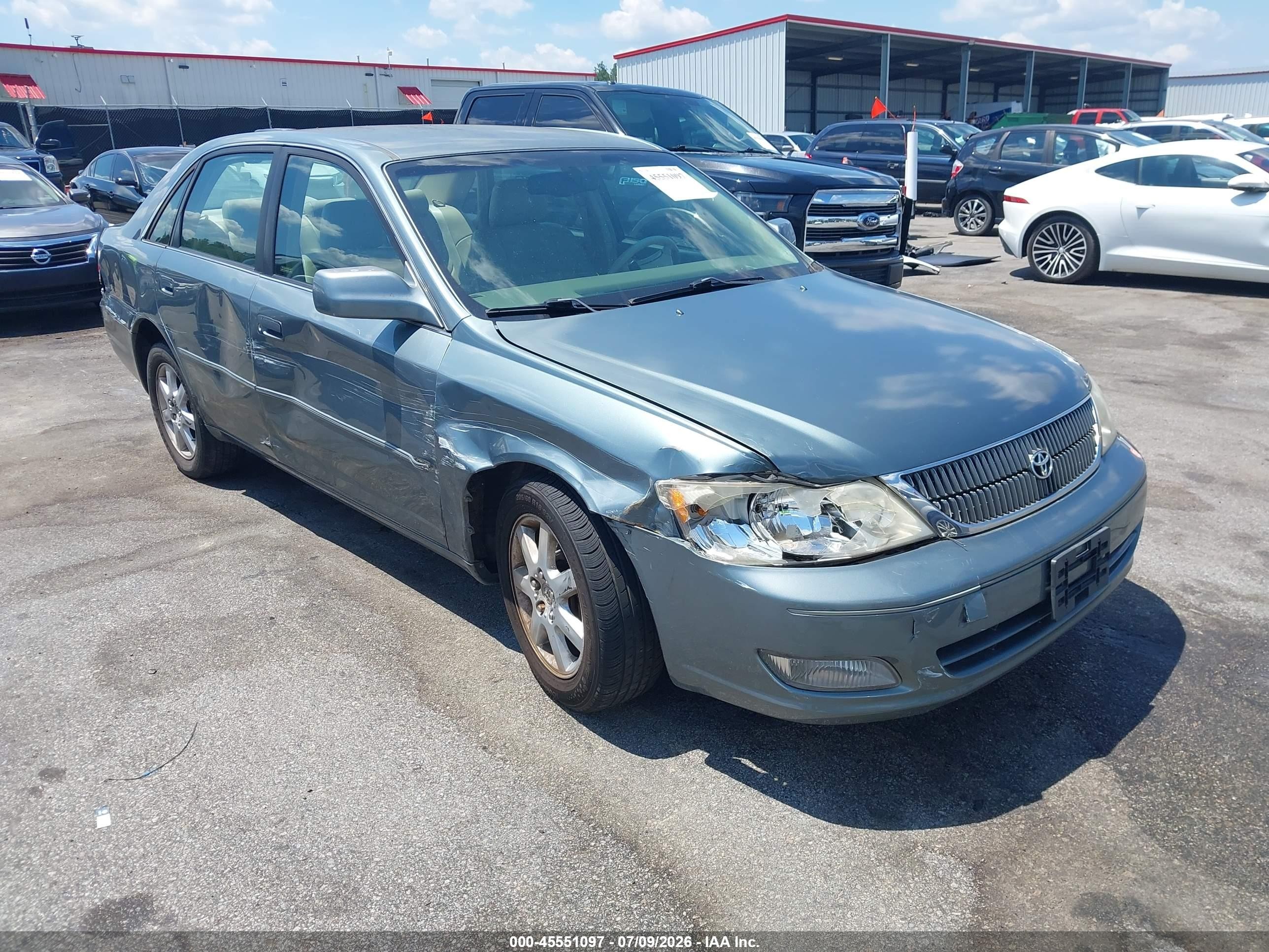 2000 Toyota Avalon Xls Серый vin: 4T1BF28B2YU022753