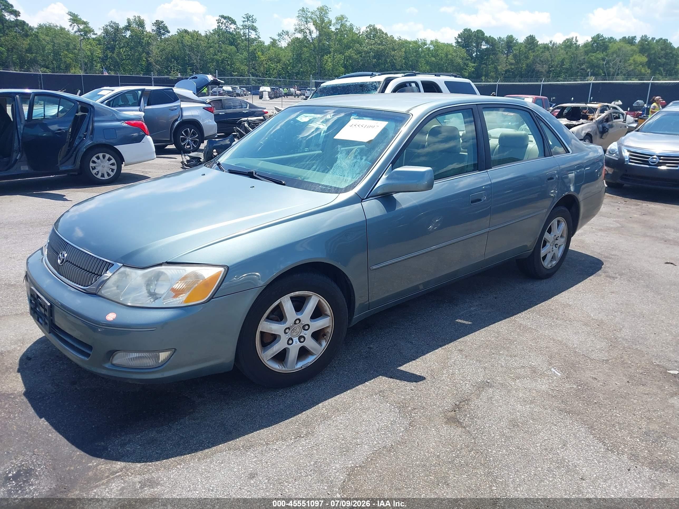 2000 Toyota Avalon Xls Gray vin: 4T1BF28B2YU022753