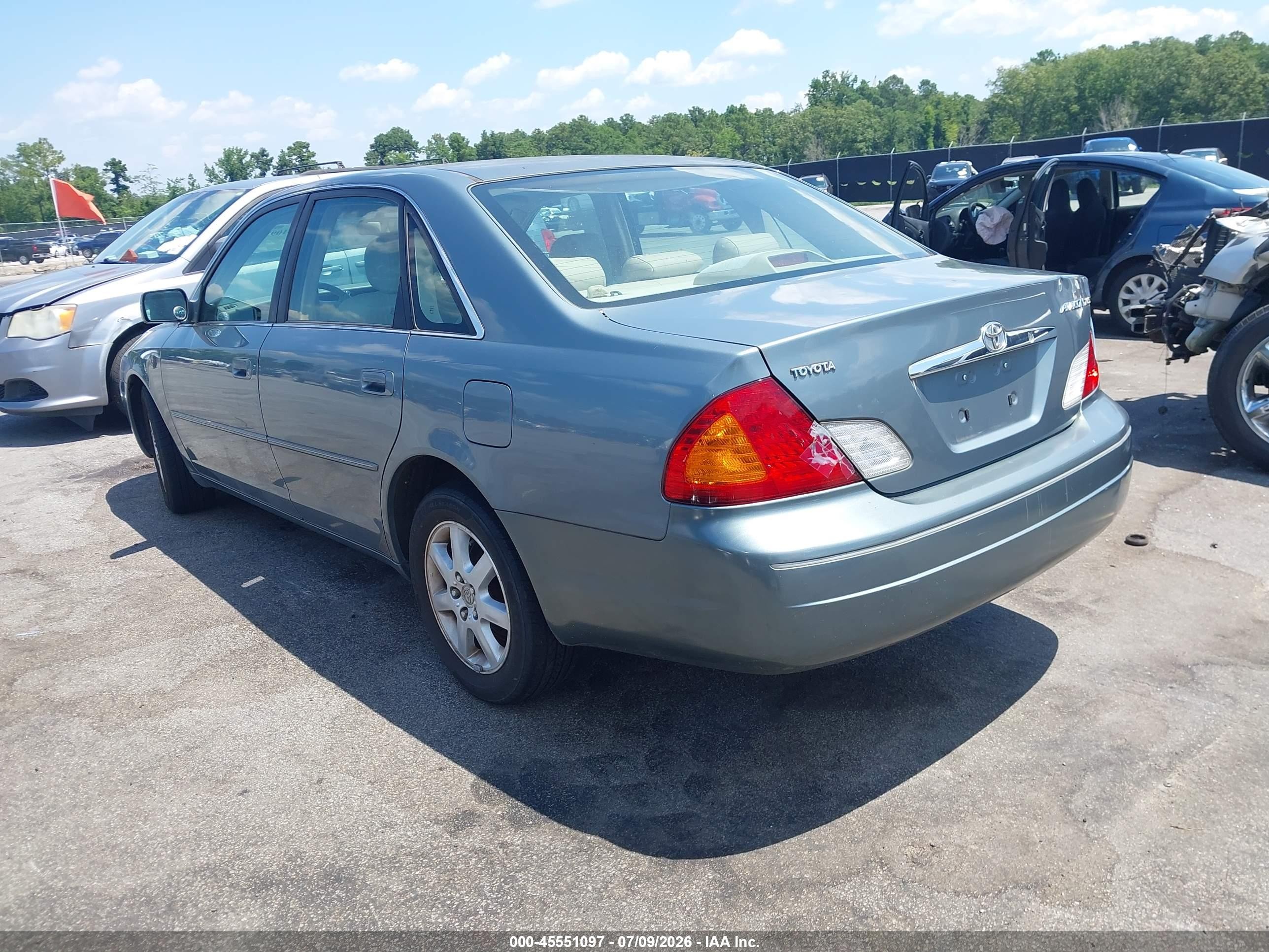 2000 Toyota Avalon Xls Gray vin: 4T1BF28B2YU022753