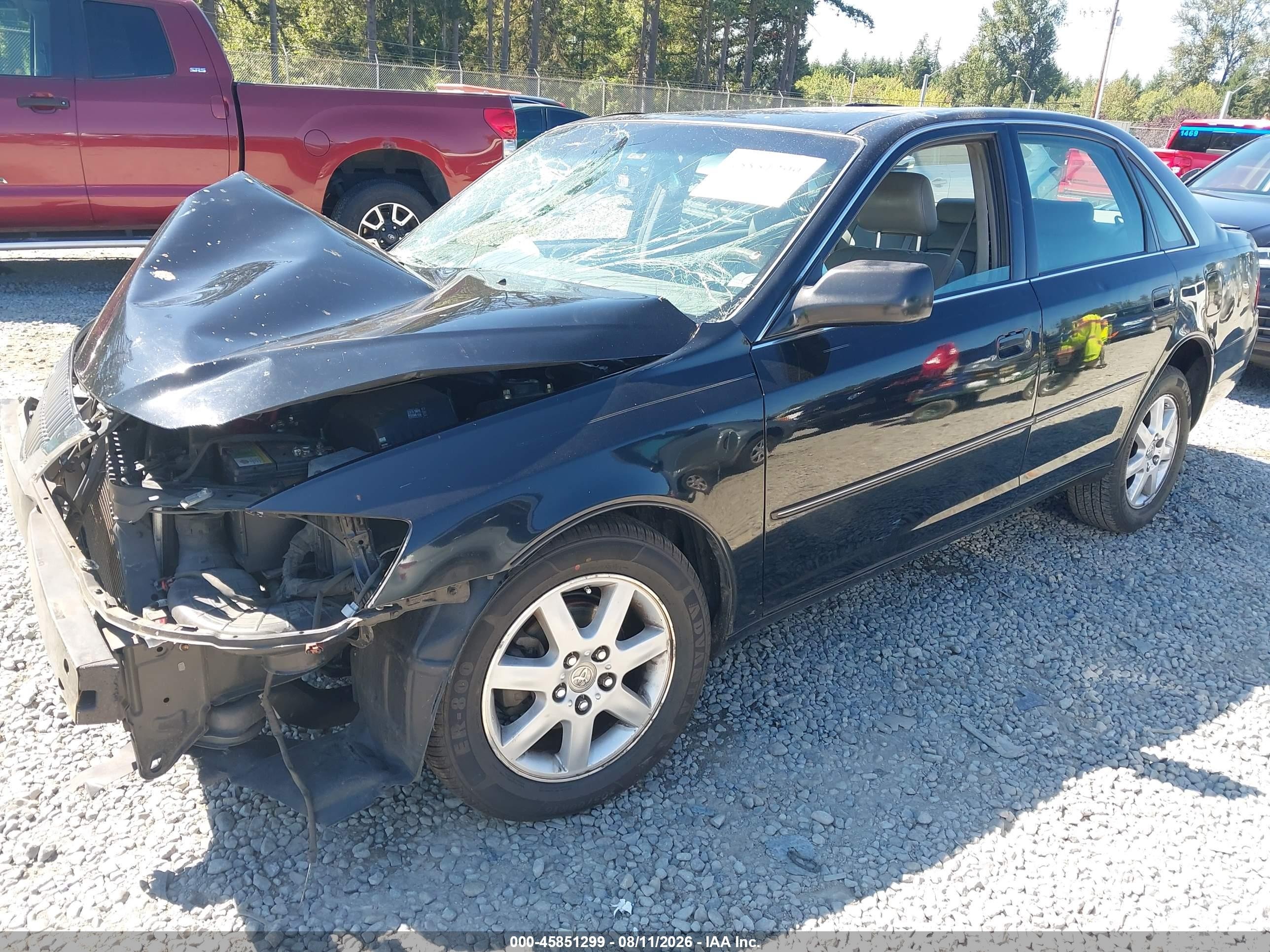 2000 Toyota Avalon Xls Black vin: 4T1BF28B2YU043117