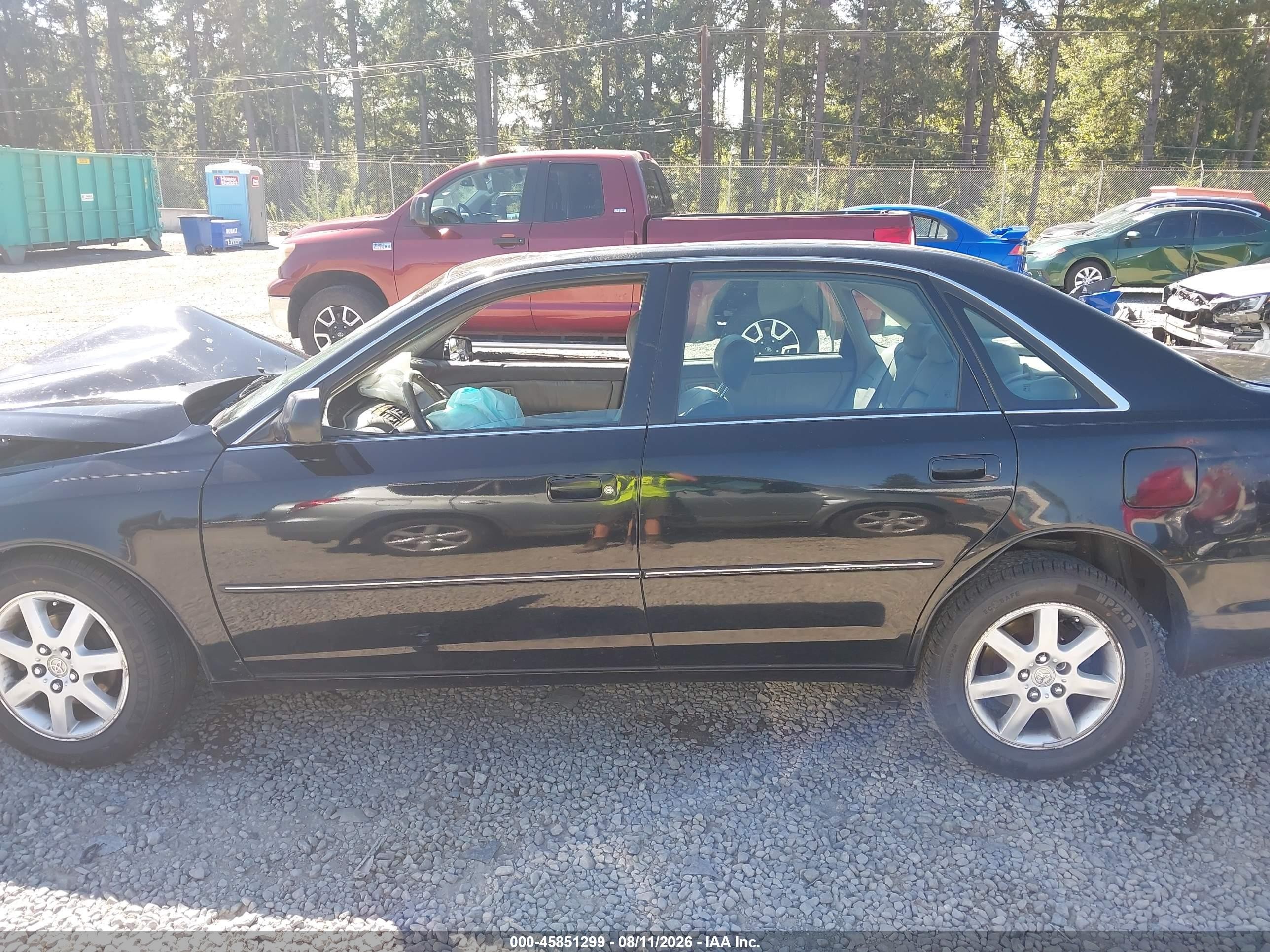 2000 Toyota Avalon Xls Black vin: 4T1BF28B2YU043117