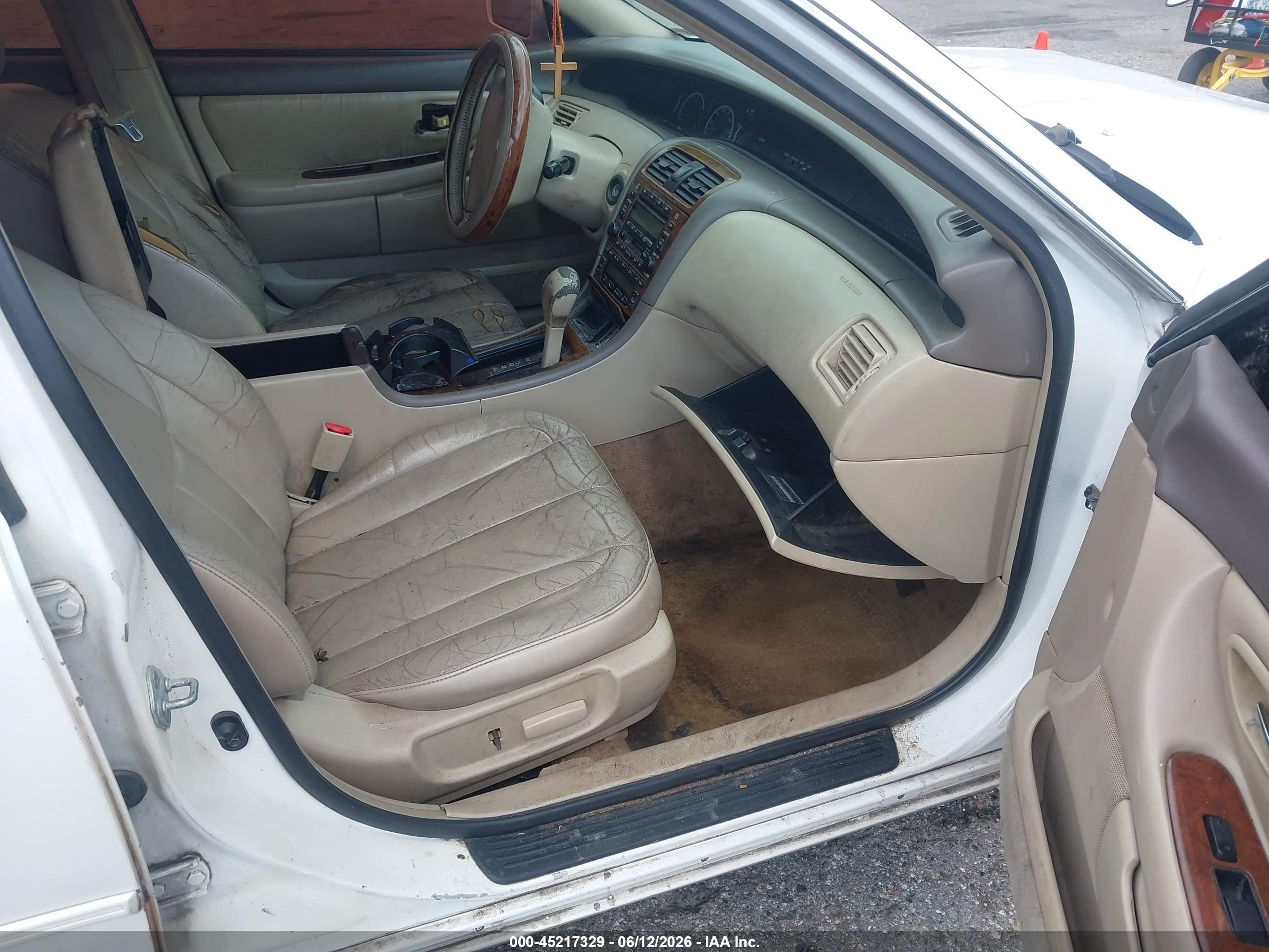 2000 Toyota Avalon Xls White vin: 4T1BF28B2YU045885