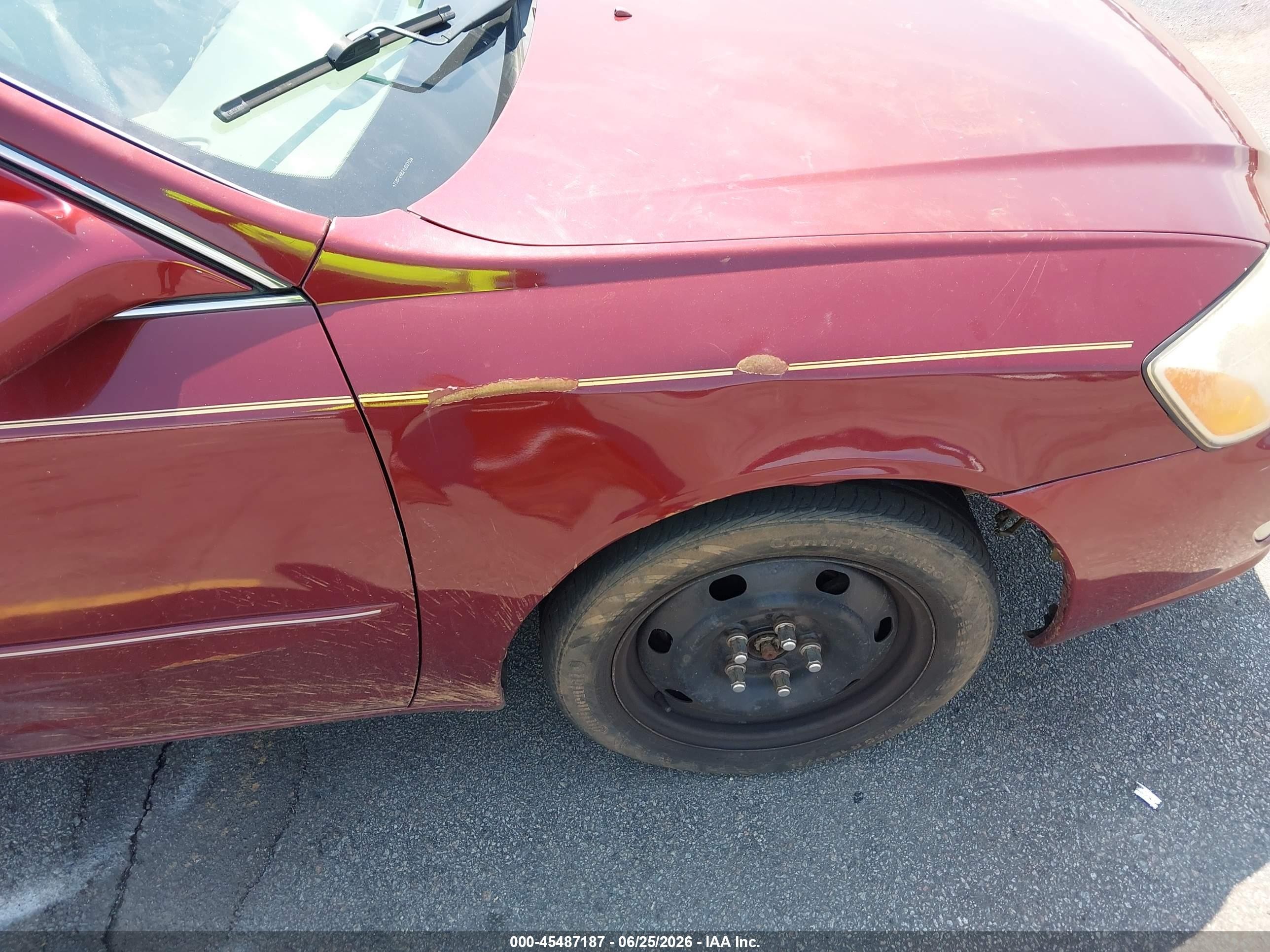 2000 Toyota Avalon Xls Burgundy vin: 4T1BF28B2YU087506