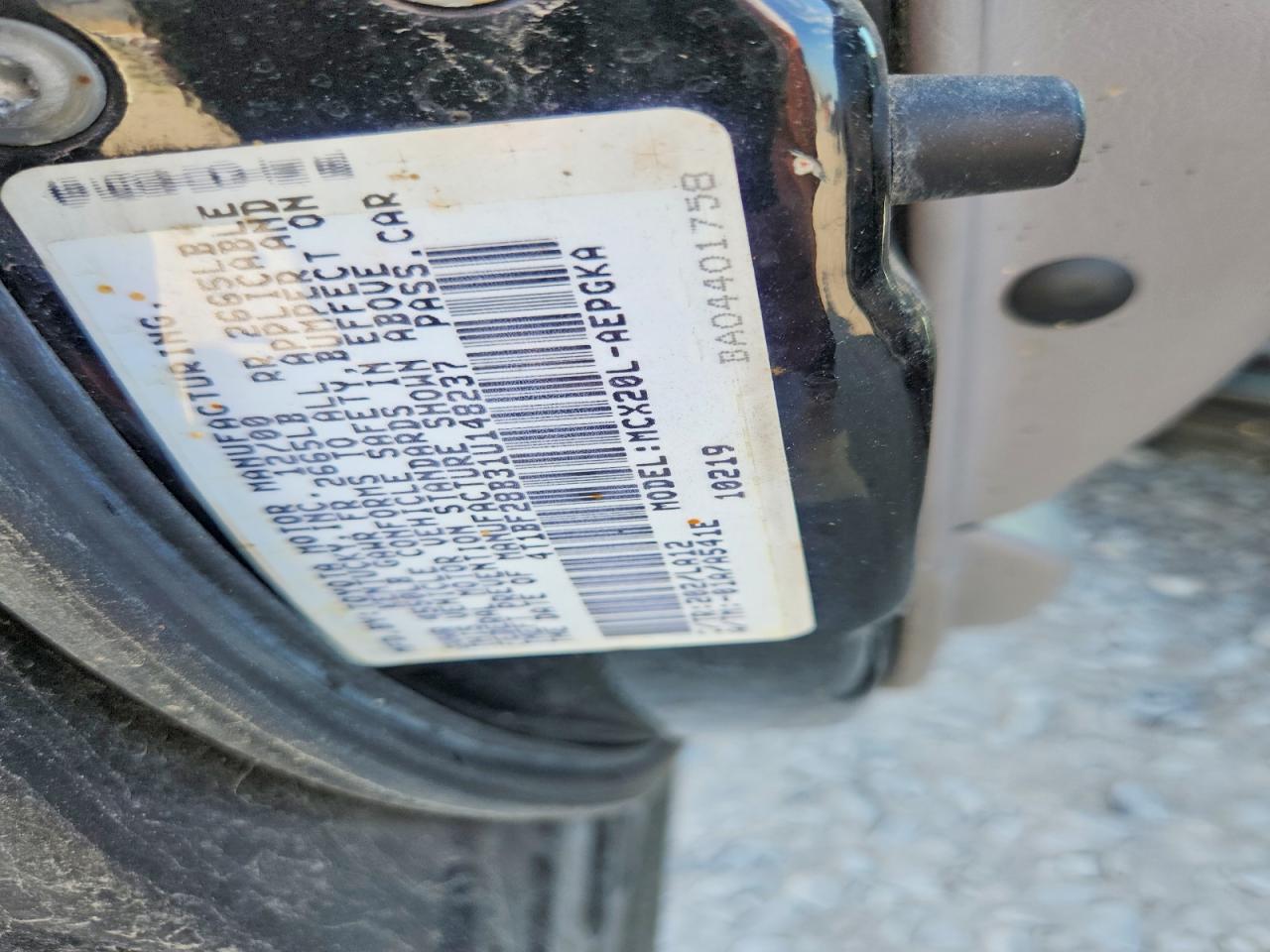 2001 Toyota Avalon Xls Black vin: 4T1BF28B31U148237