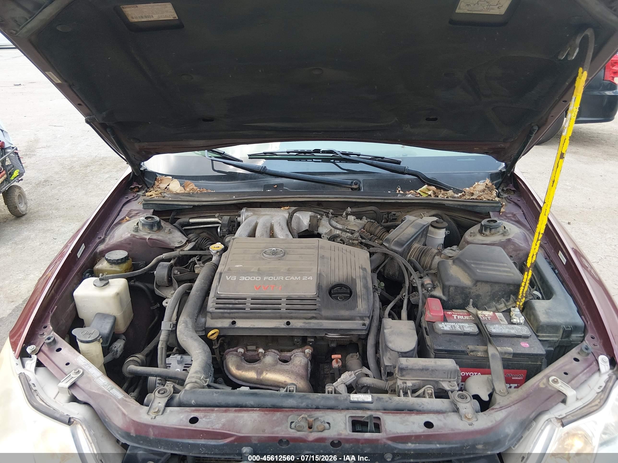 2001 Toyota Avalon Xls Maroon vin: 4T1BF28B31U178676