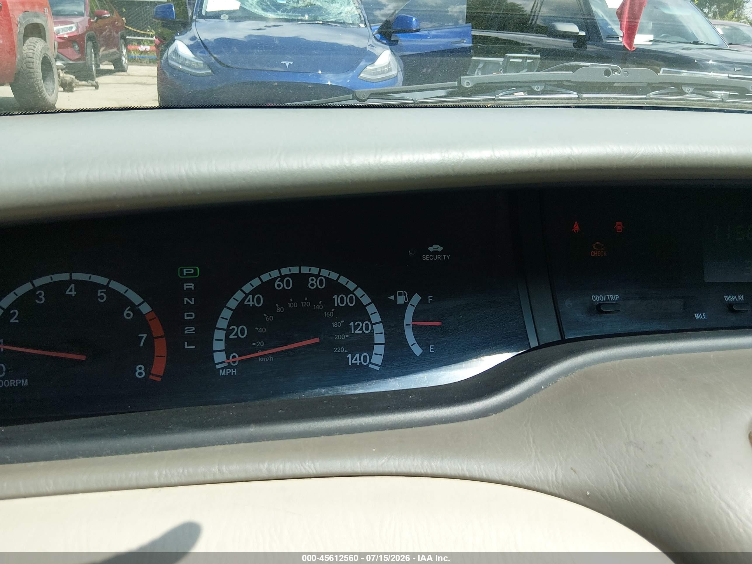 2001 Toyota Avalon Xls Maroon vin: 4T1BF28B31U178676