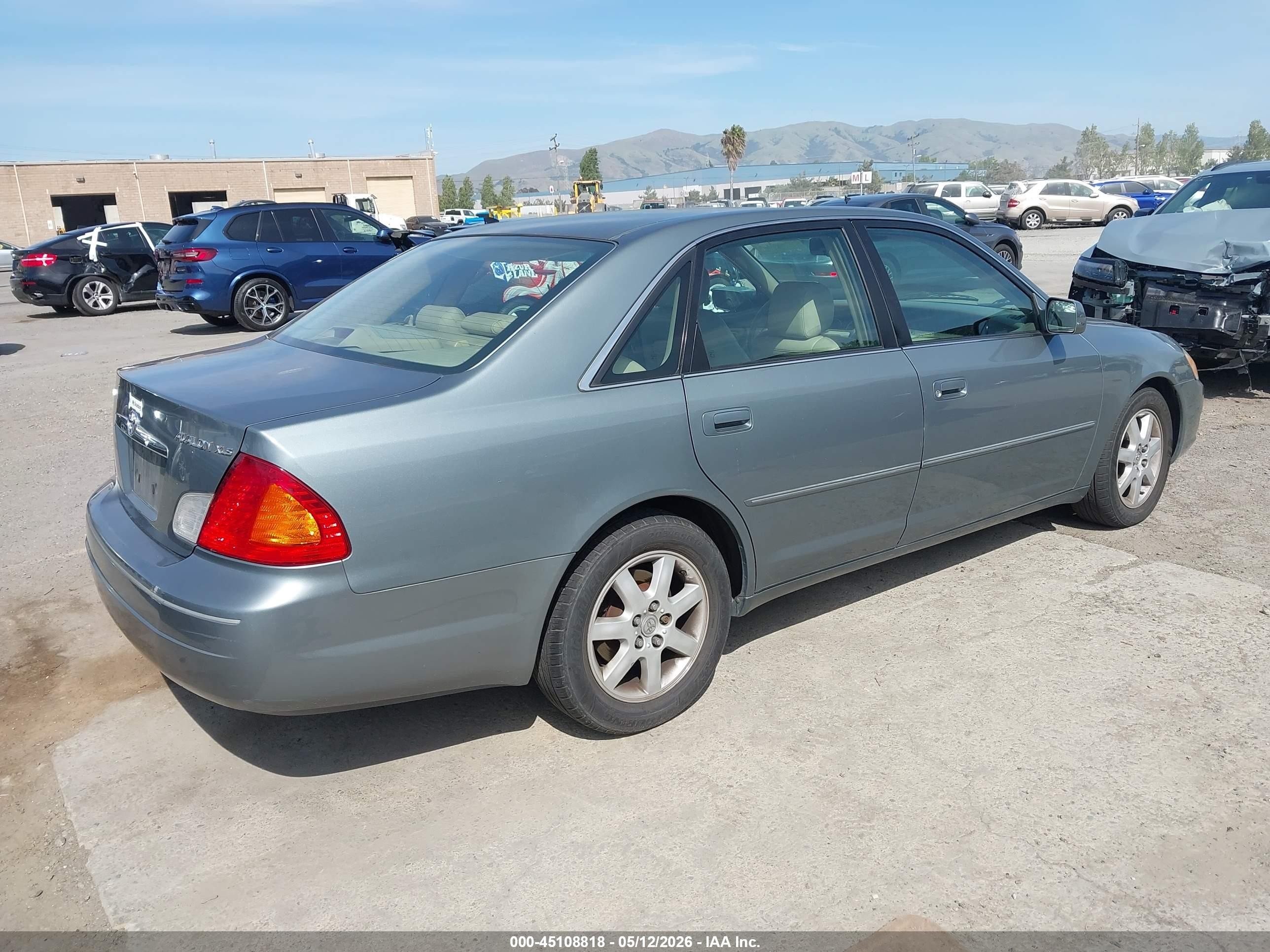 2001 Toyota Avalon Xls Gray vin: 4T1BF28B31U189936