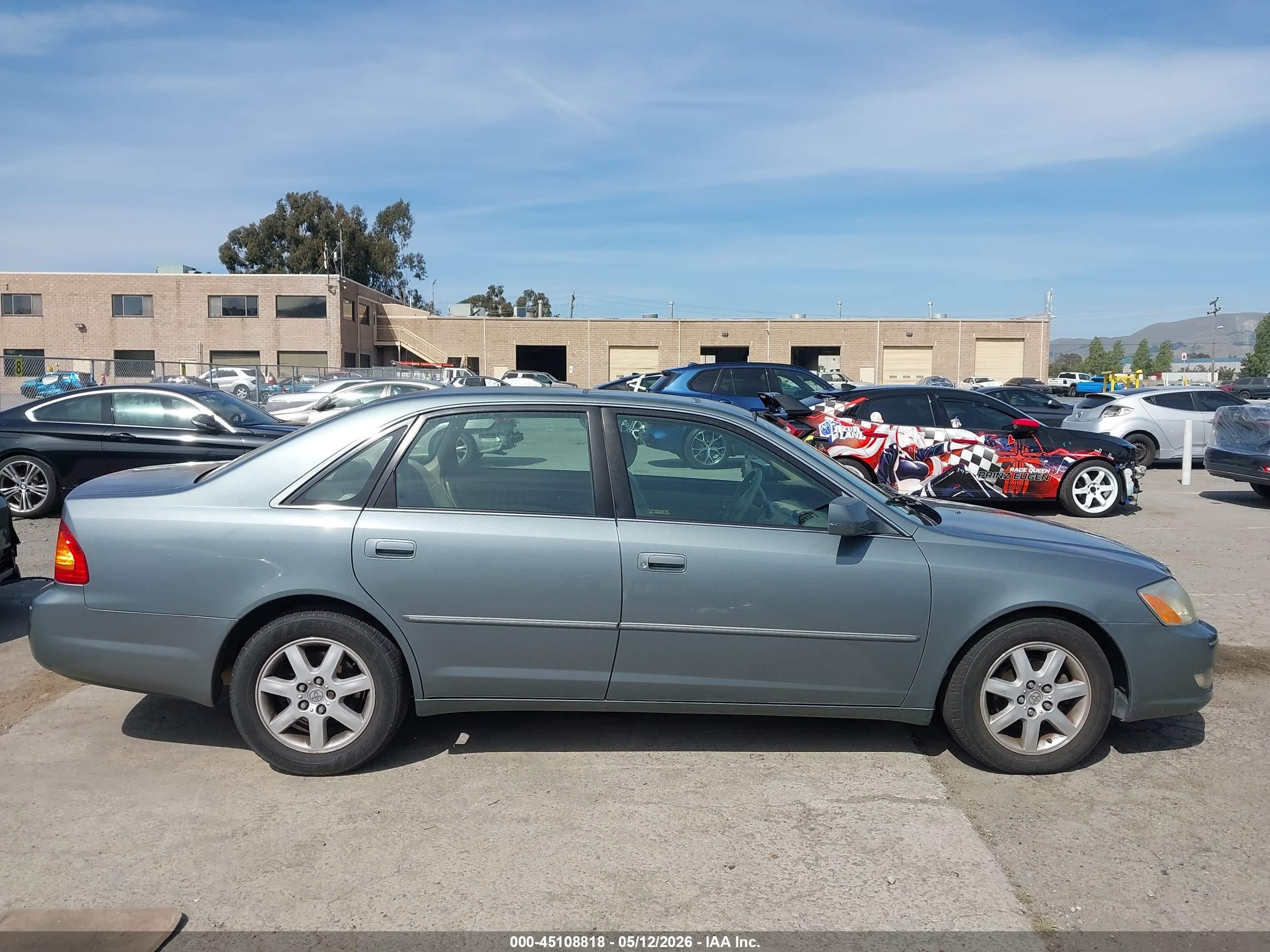 2001 Toyota Avalon Xls Gray vin: 4T1BF28B31U189936