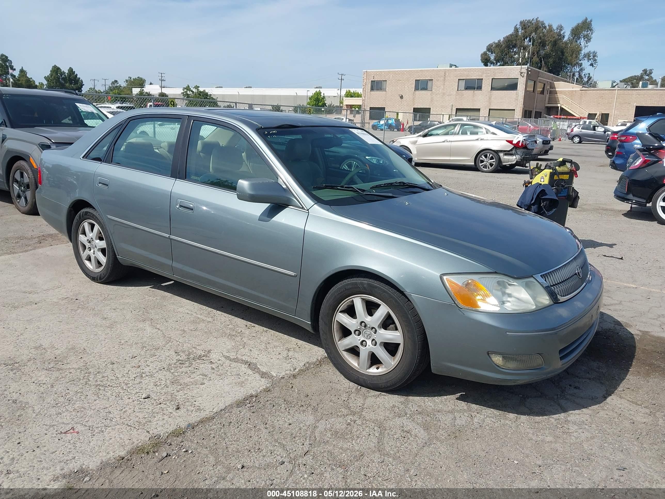 2001 Toyota Avalon Xls Gray vin: 4T1BF28B31U189936