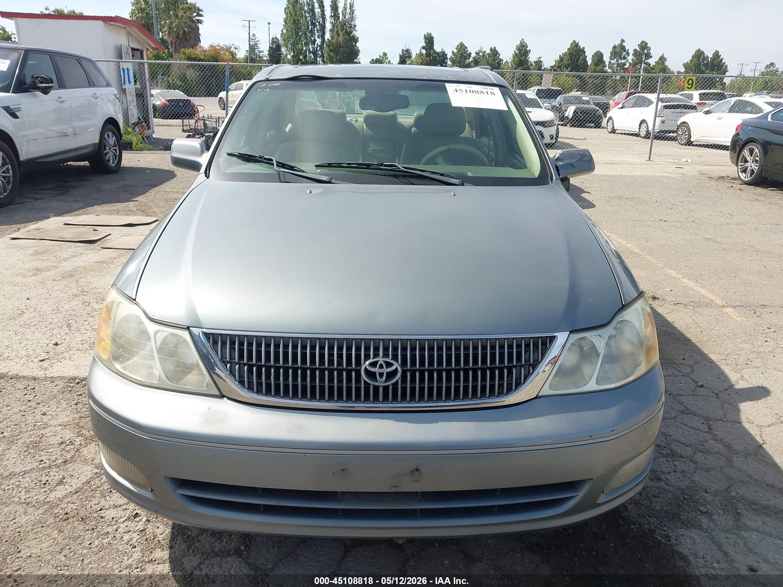 2001 Toyota Avalon Xls Gray vin: 4T1BF28B31U189936