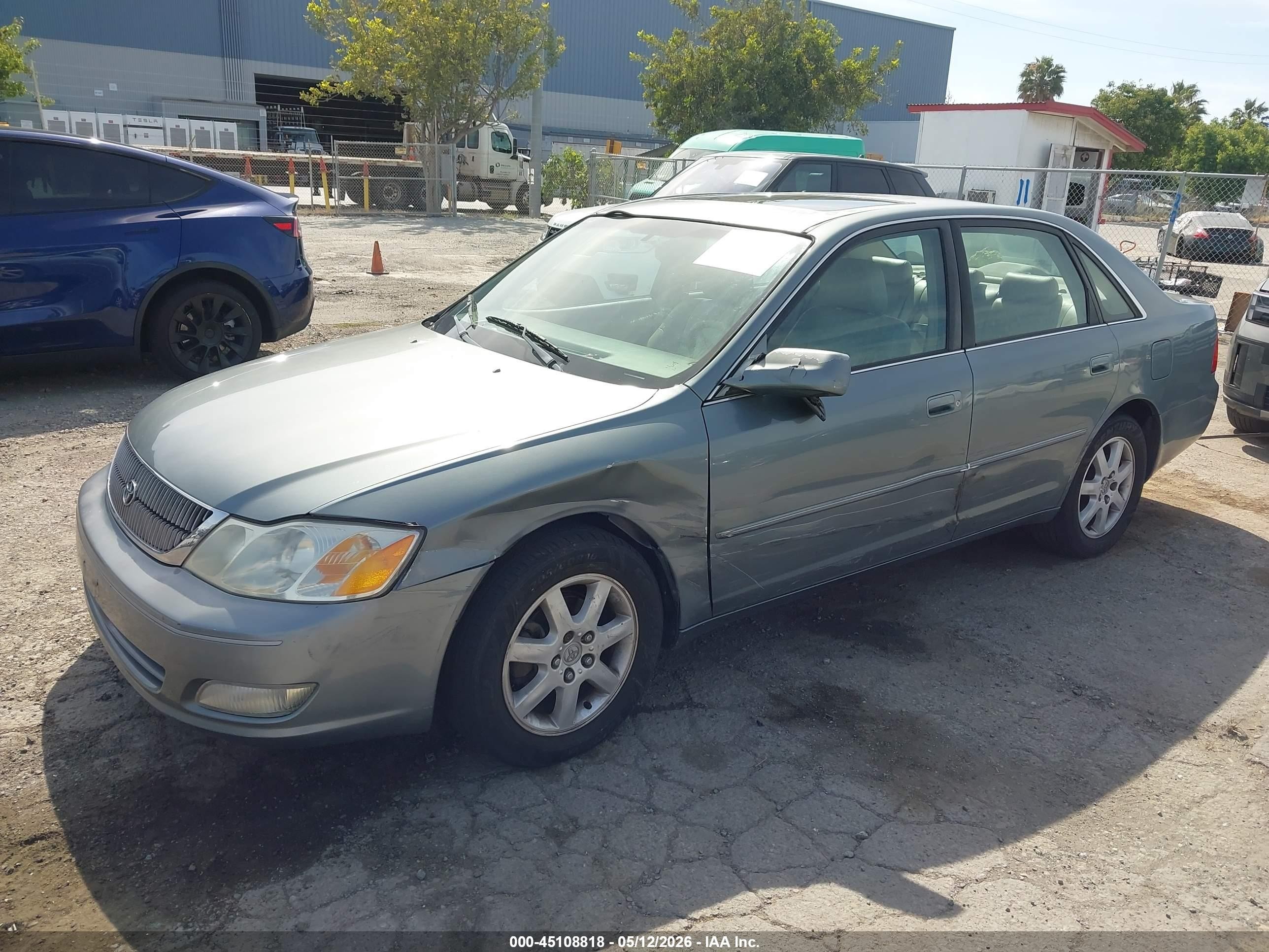 2001 Toyota Avalon Xls Gray vin: 4T1BF28B31U189936