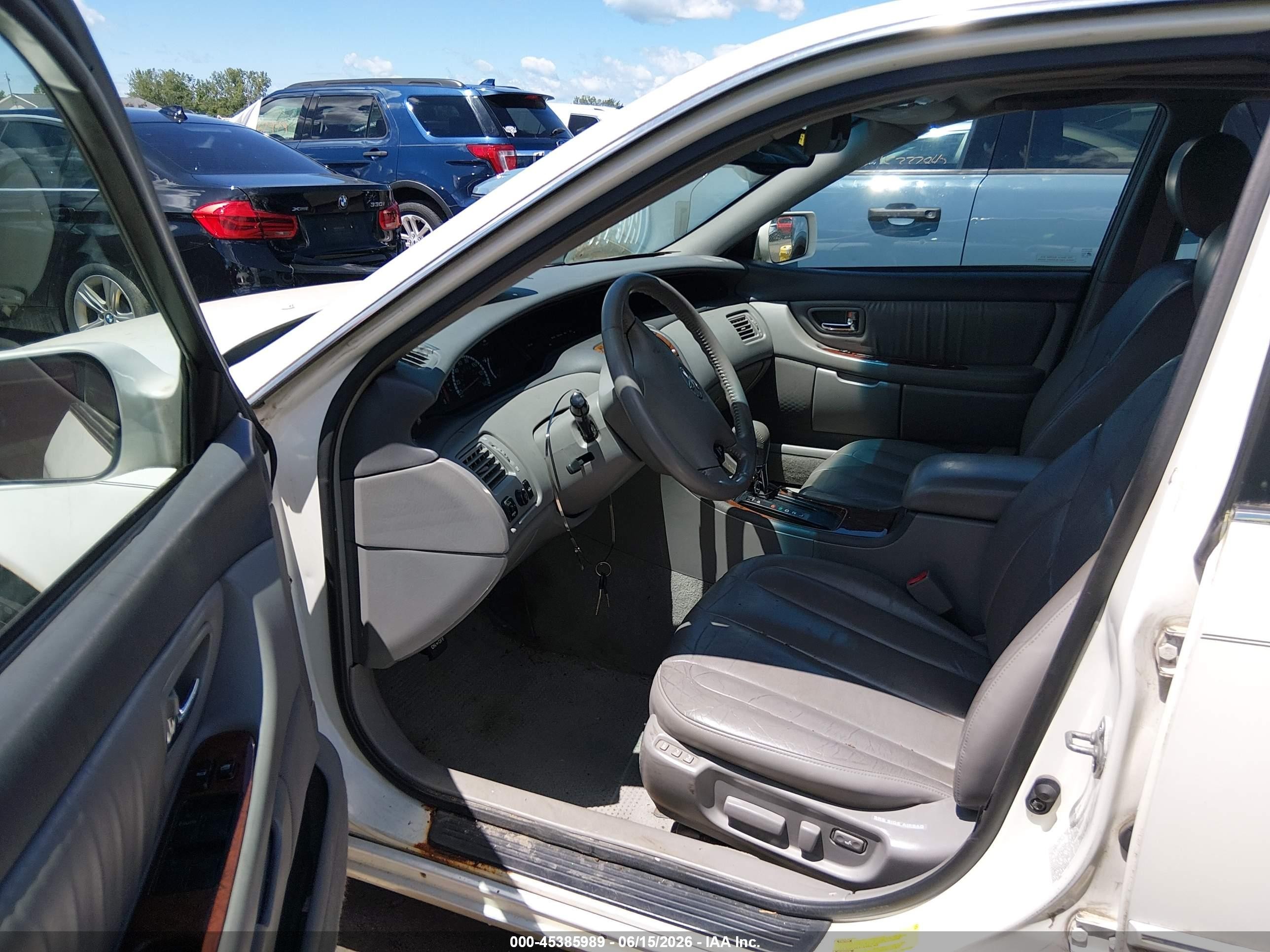 2002 Toyota Avalon Xls White vin: 4T1BF28B32U206848