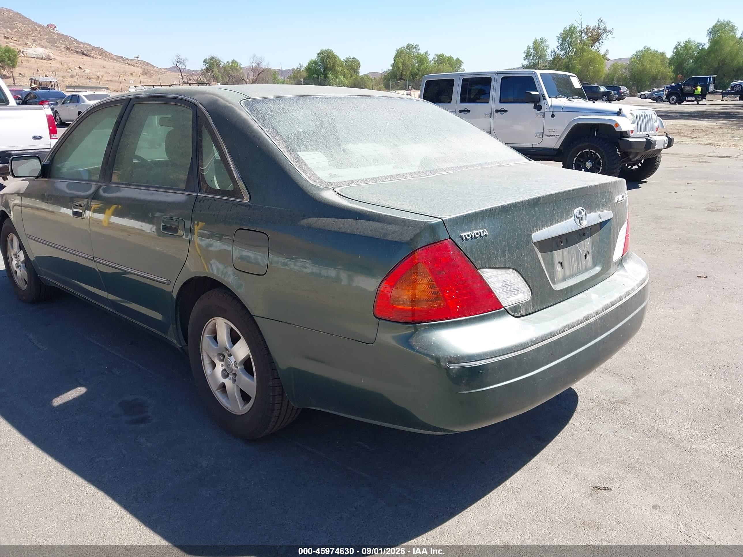 2002 Toyota Avalon Xl Green vin: 4T1BF28B32U218580