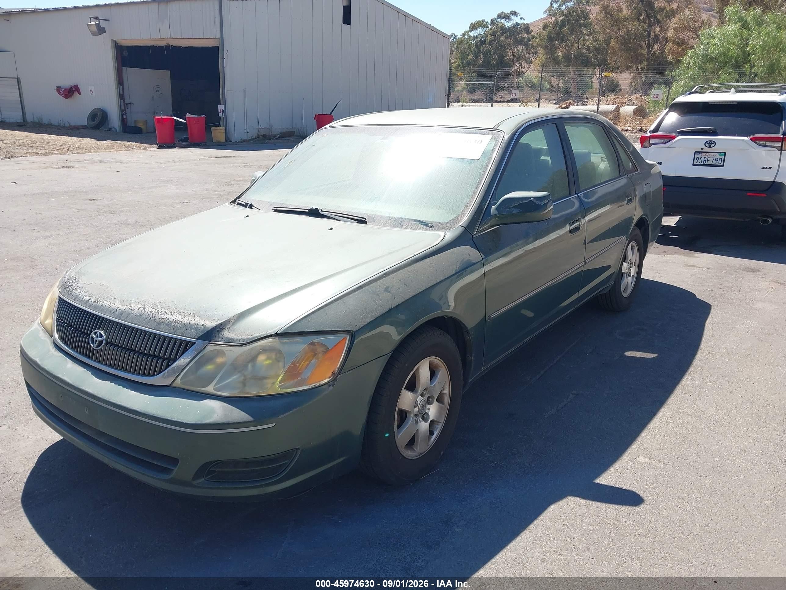 2002 Toyota Avalon Xl Green vin: 4T1BF28B32U218580