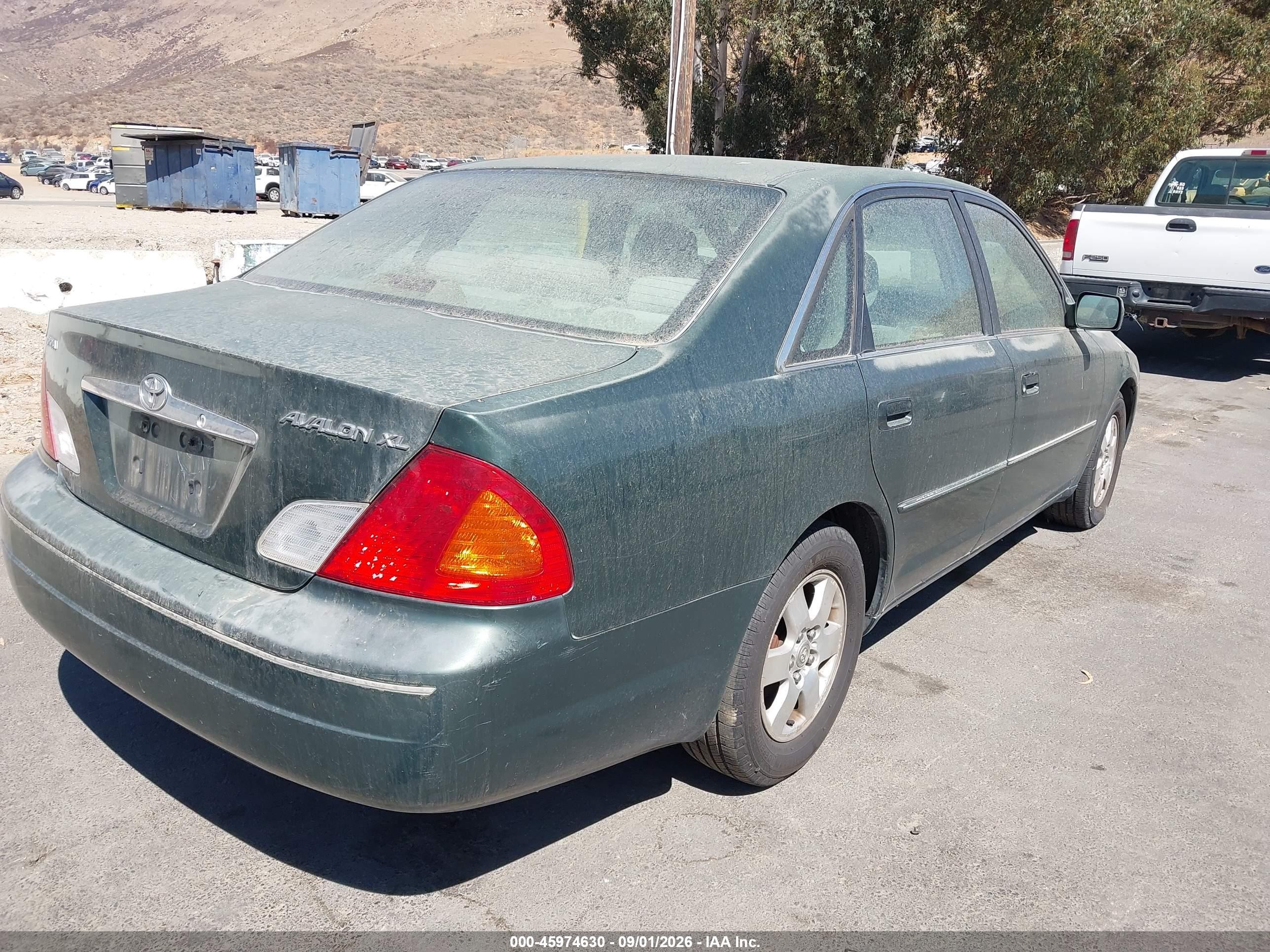 2002 Toyota Avalon Xl Green vin: 4T1BF28B32U218580
