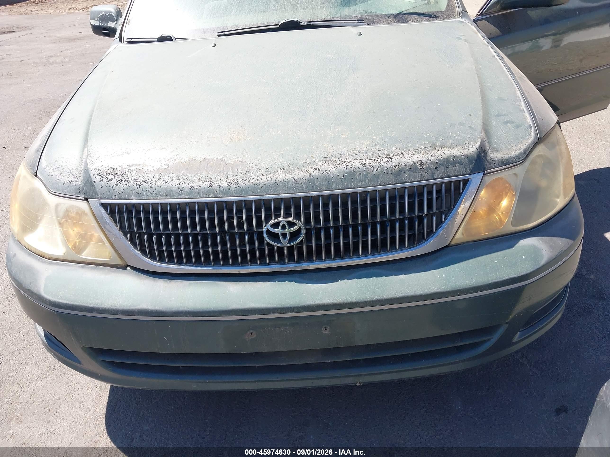 2002 Toyota Avalon Xl Green vin: 4T1BF28B32U218580
