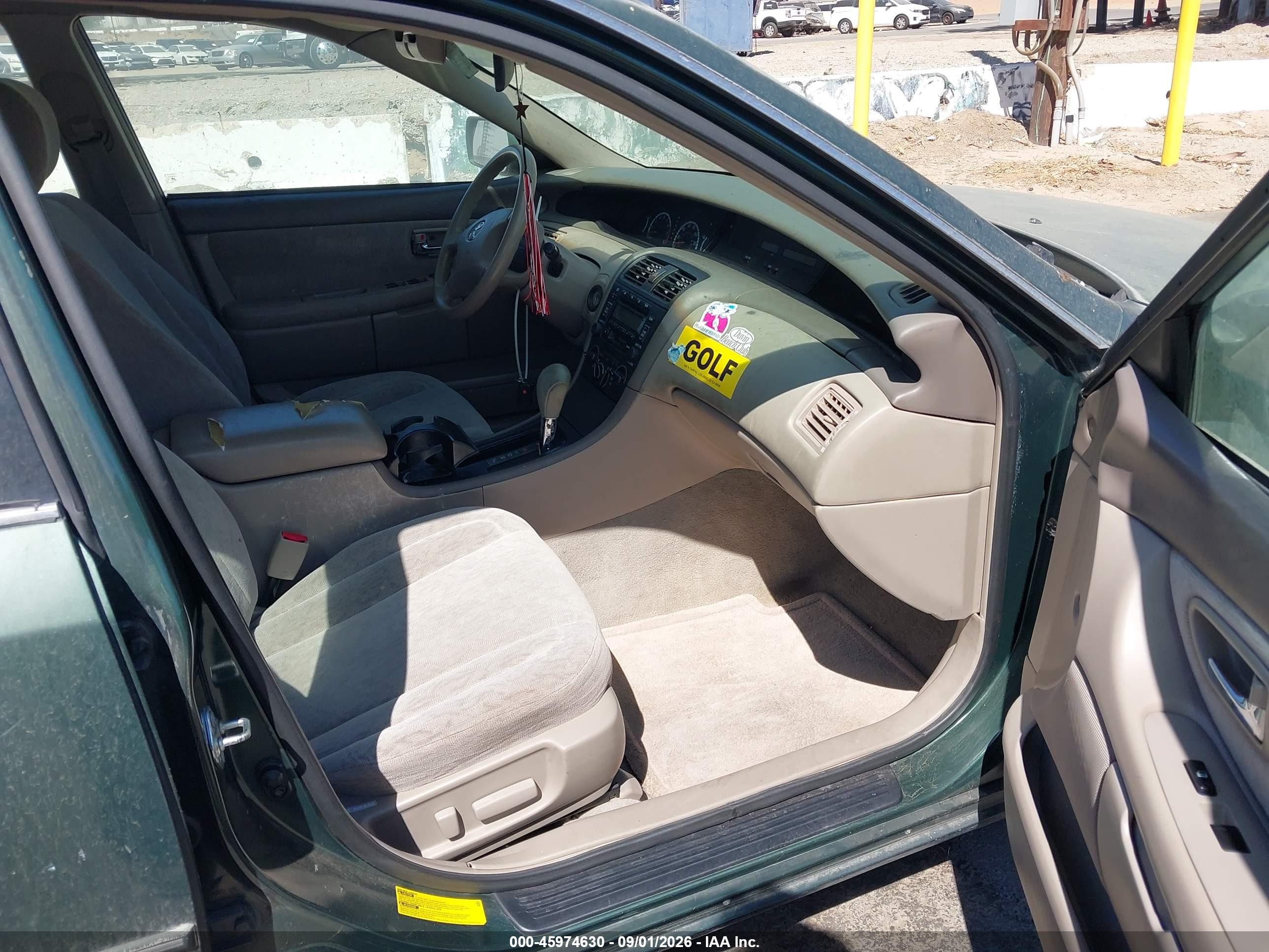 2002 Toyota Avalon Xl Green vin: 4T1BF28B32U218580