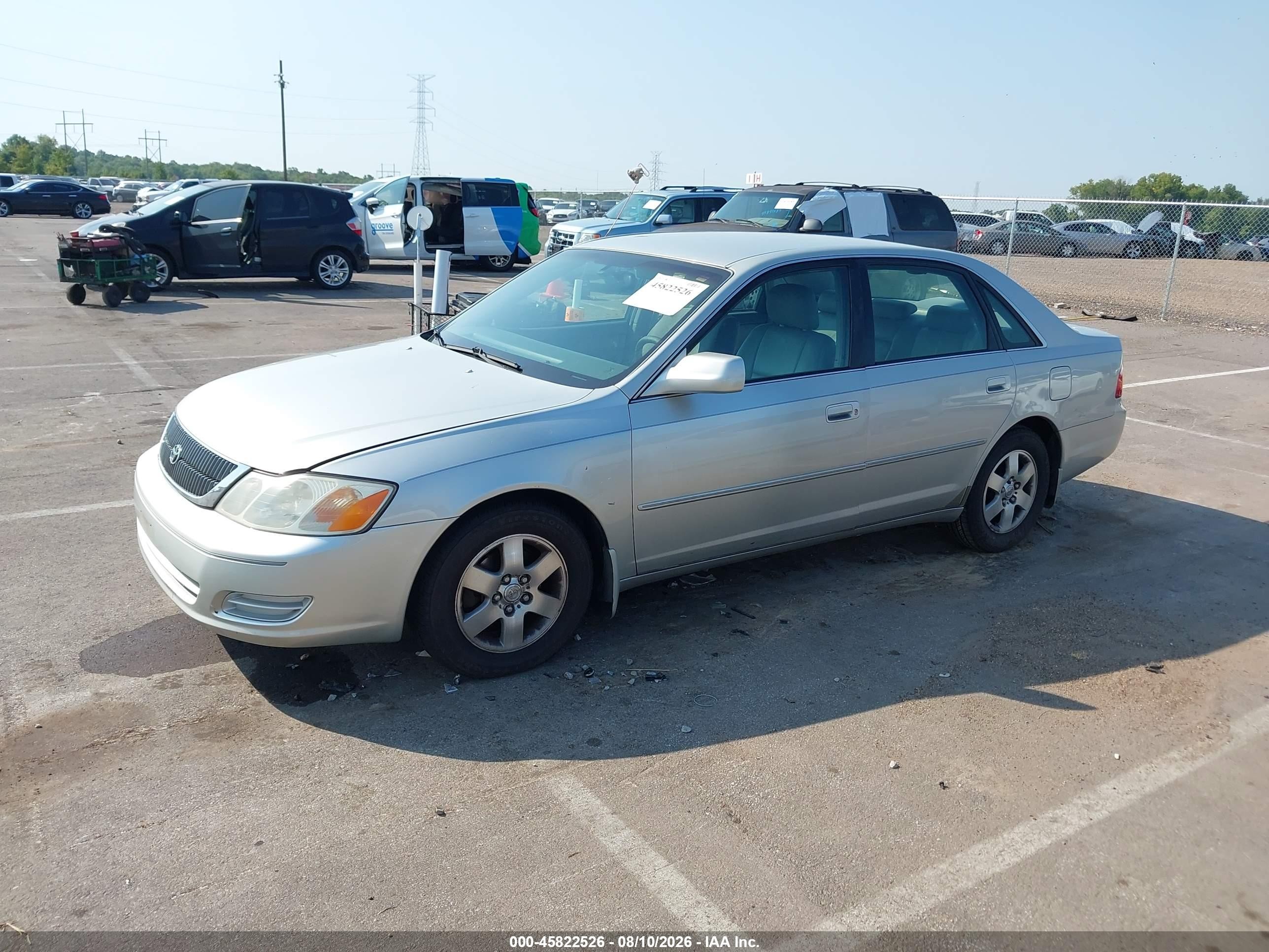 2002 Toyota Avalon Xl Серебряный vin: 4T1BF28B32U248050