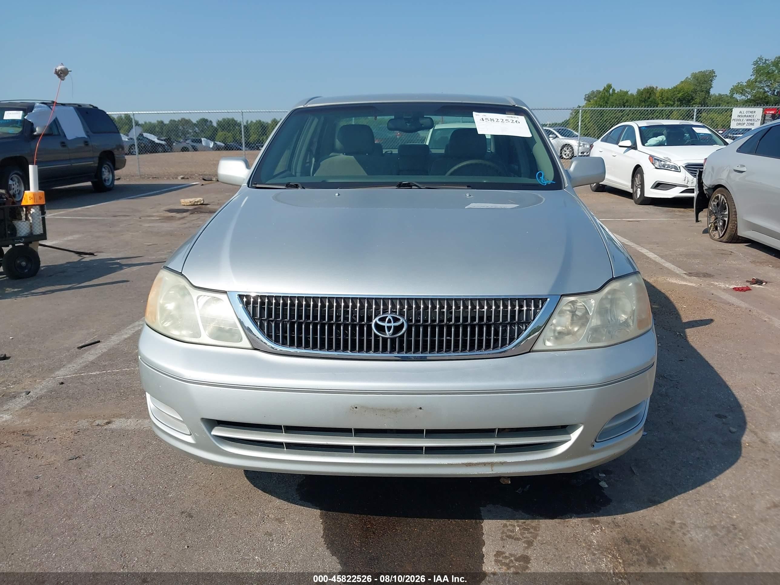 2002 Toyota Avalon Xl Серебряный vin: 4T1BF28B32U248050